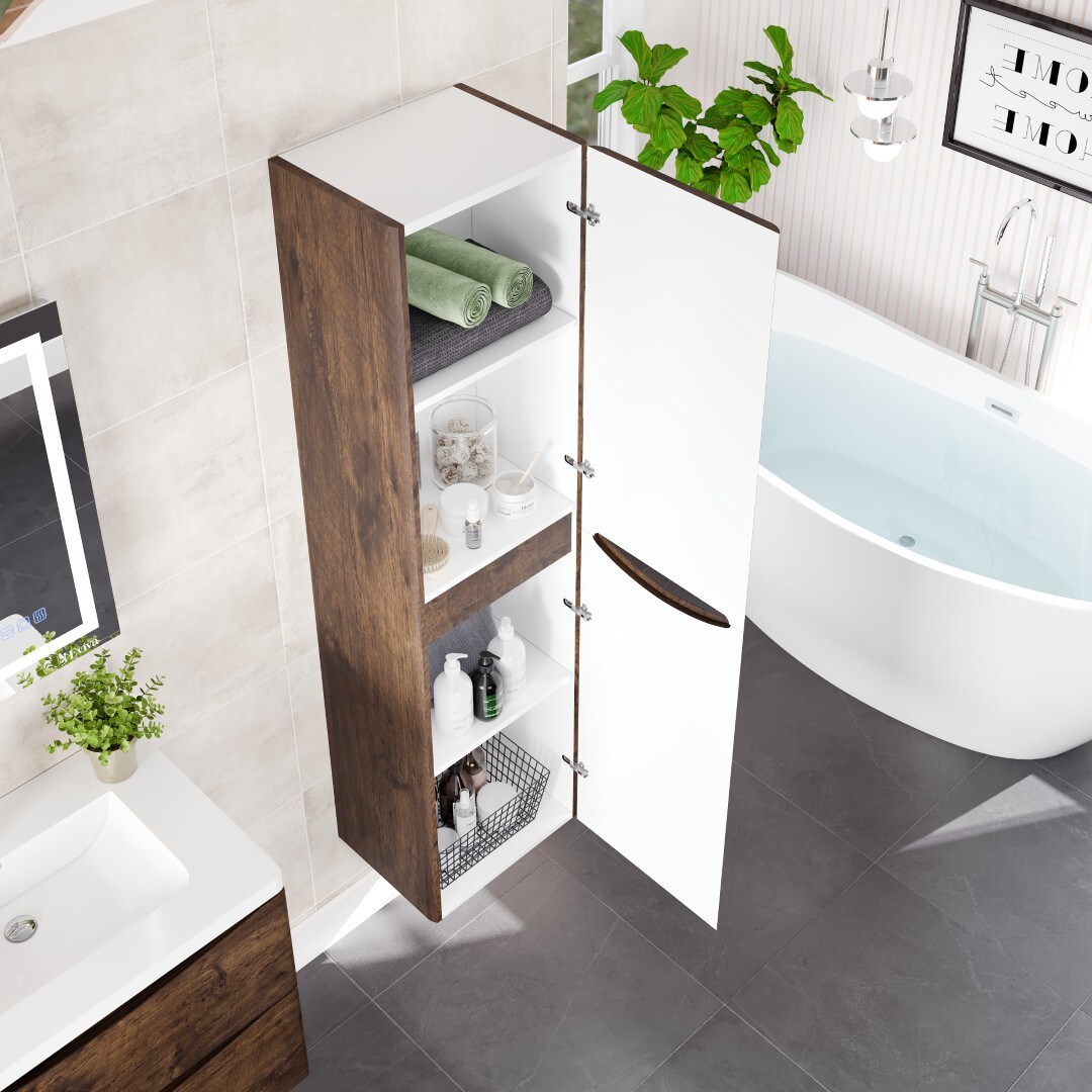 Eviva EVCB15-16RSWD Linen-Cabinets - View #3
