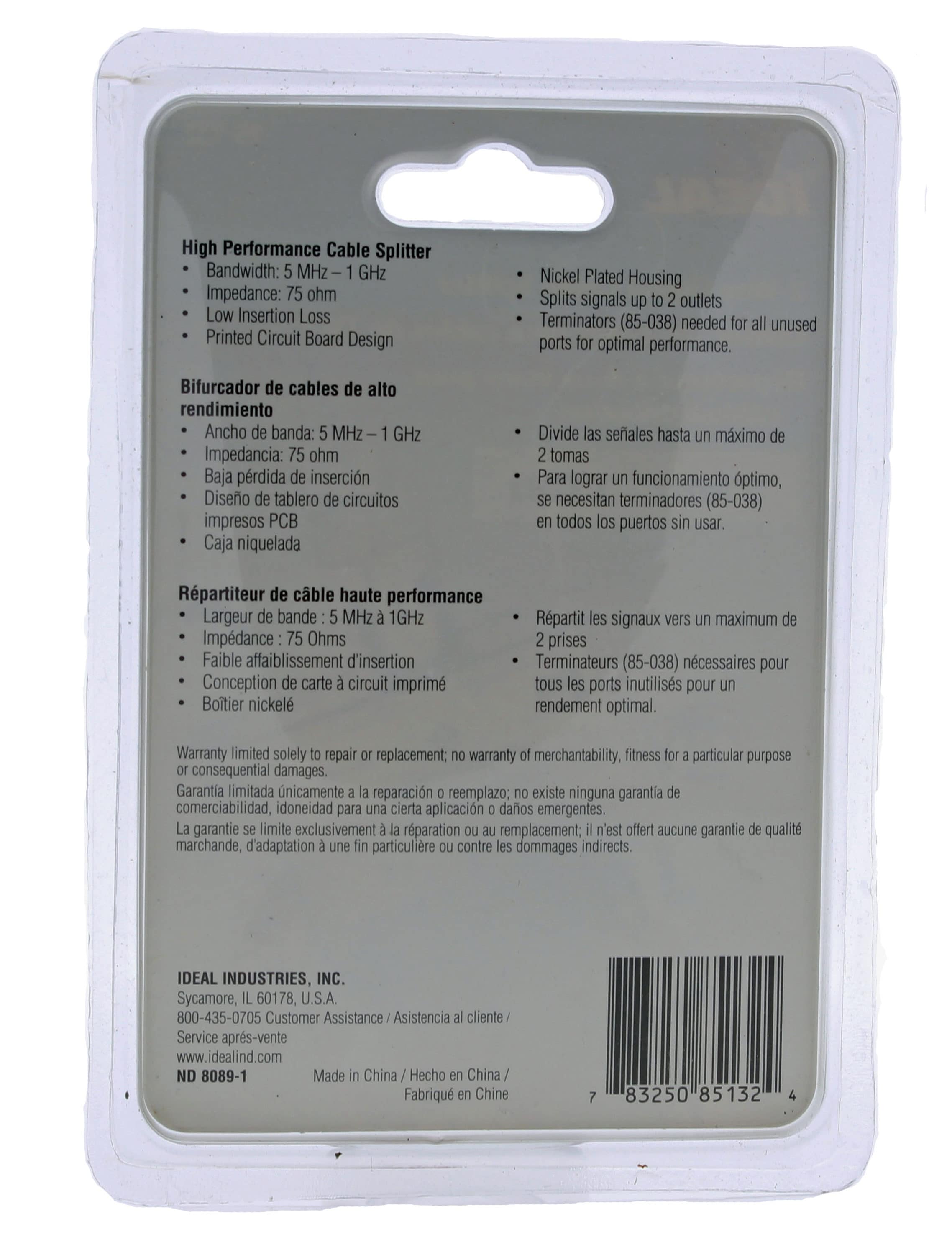 IDEAL 85-132 Video-Cable-Splitters - View #6