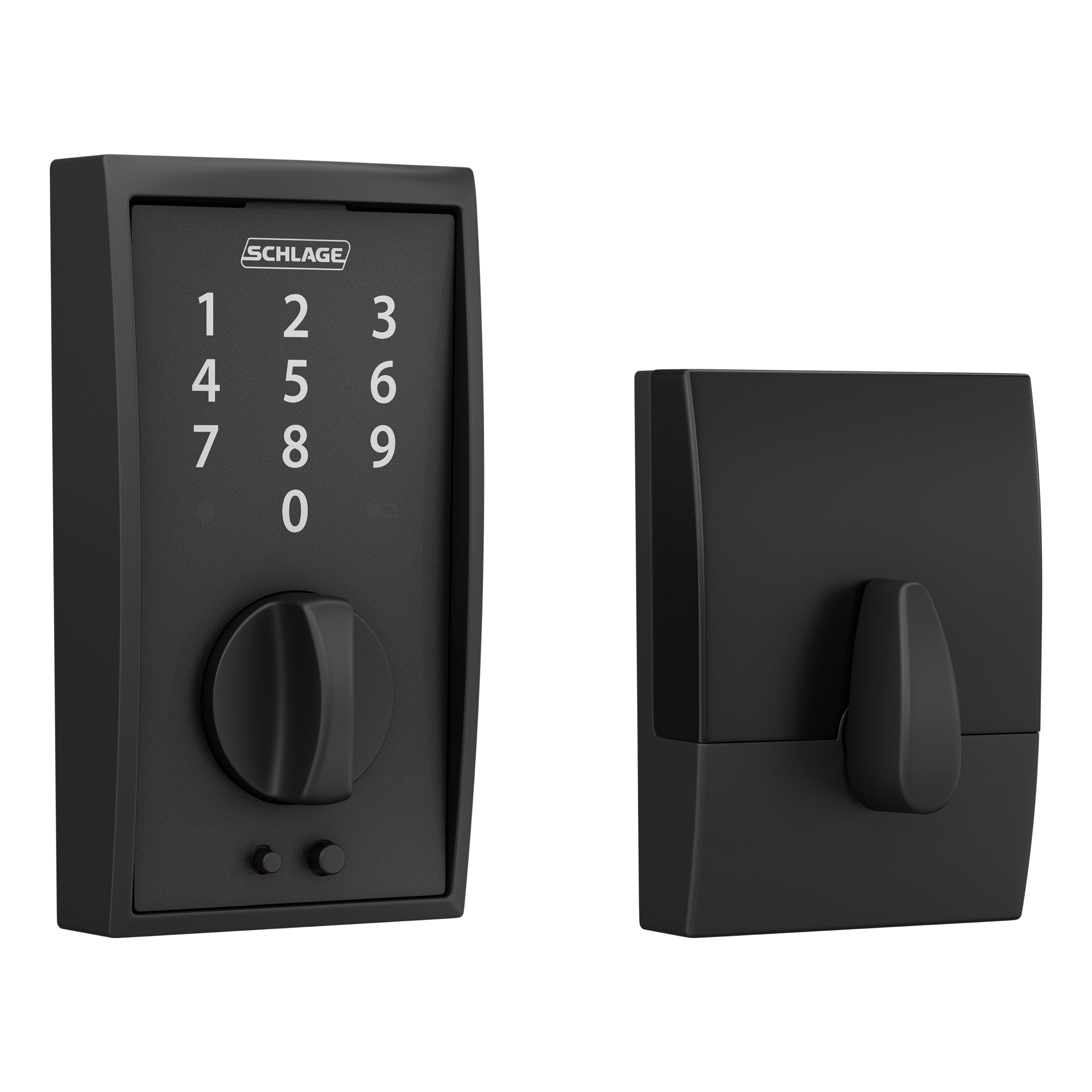 Schlage Touch Century Matte Black Electronic Deadbolt Touchscreen Keypad BE375 CEN 622 Sansujyuku sansujyuku.com