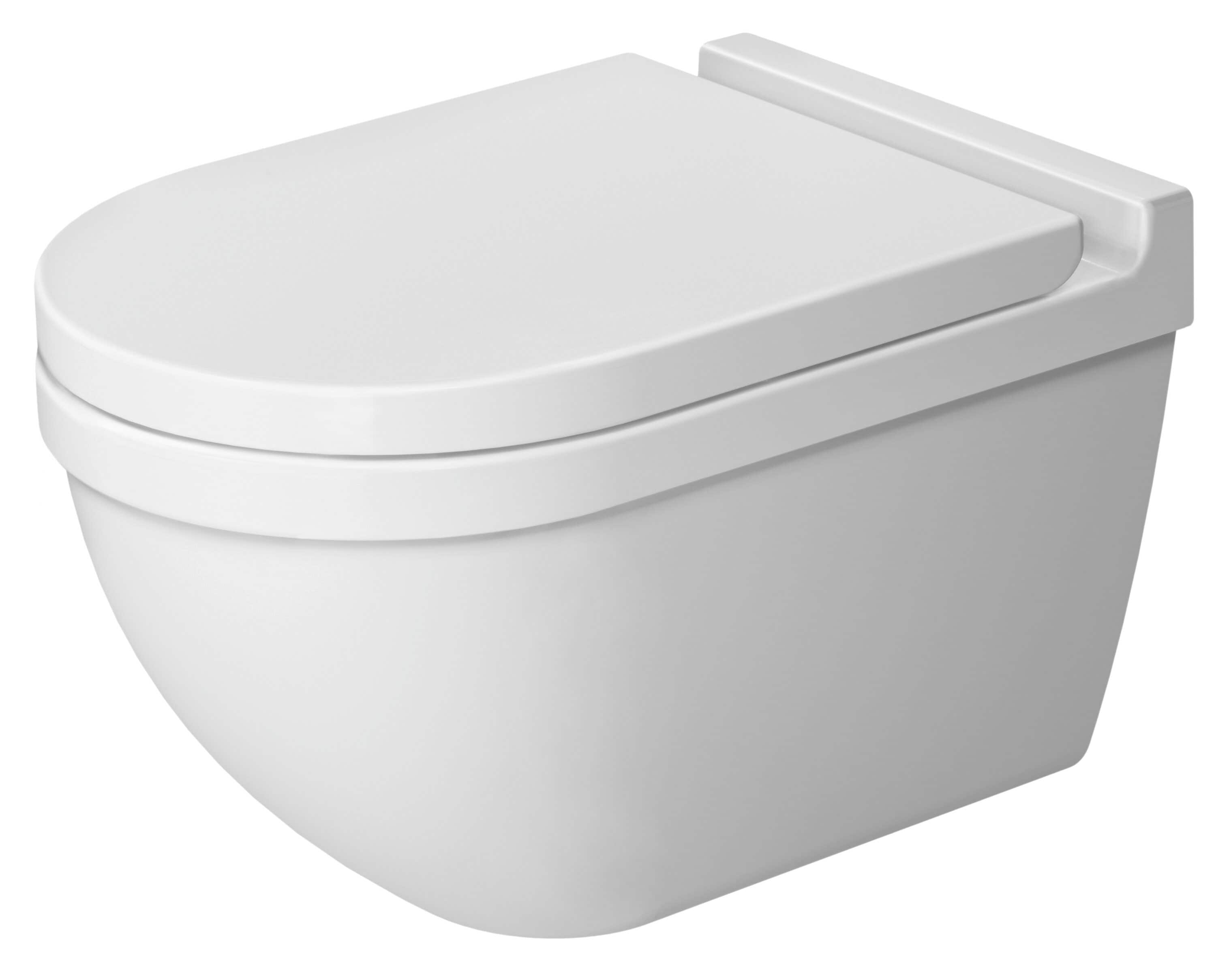 deze Algebra Investeren Duravit Starck 3 White Elongated Standard Height Toilet Bowl in the Toilet  Bowls department at Lowes.com