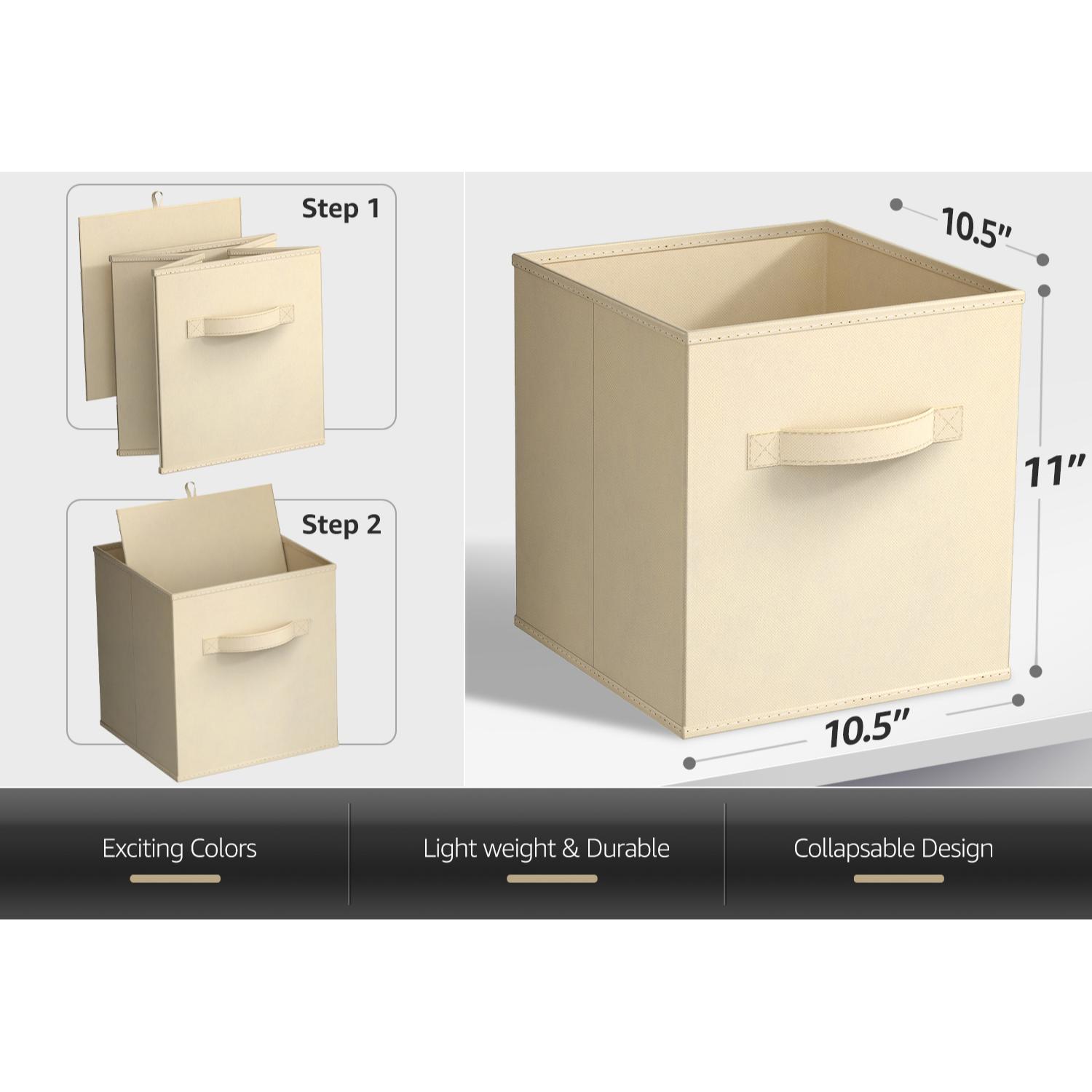 SORBUS STRG-BIN-8PK Bins-Baskets - View #5