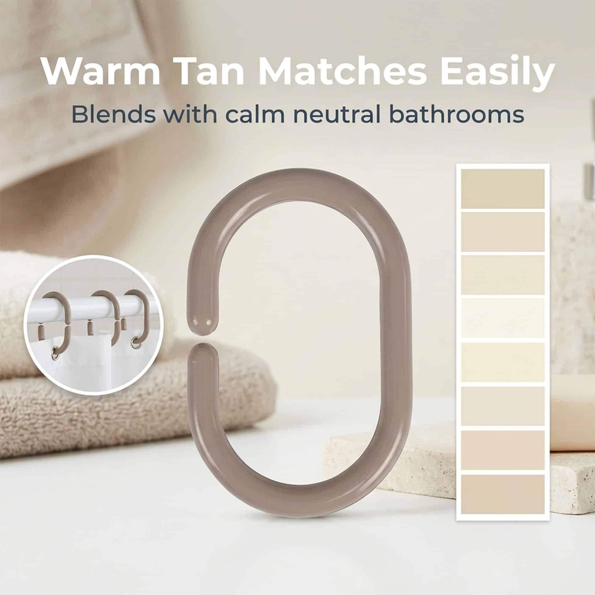 EVIDECO FRENCH HOME GOODS 2200165 Shower-Rings-Hooks - View #8