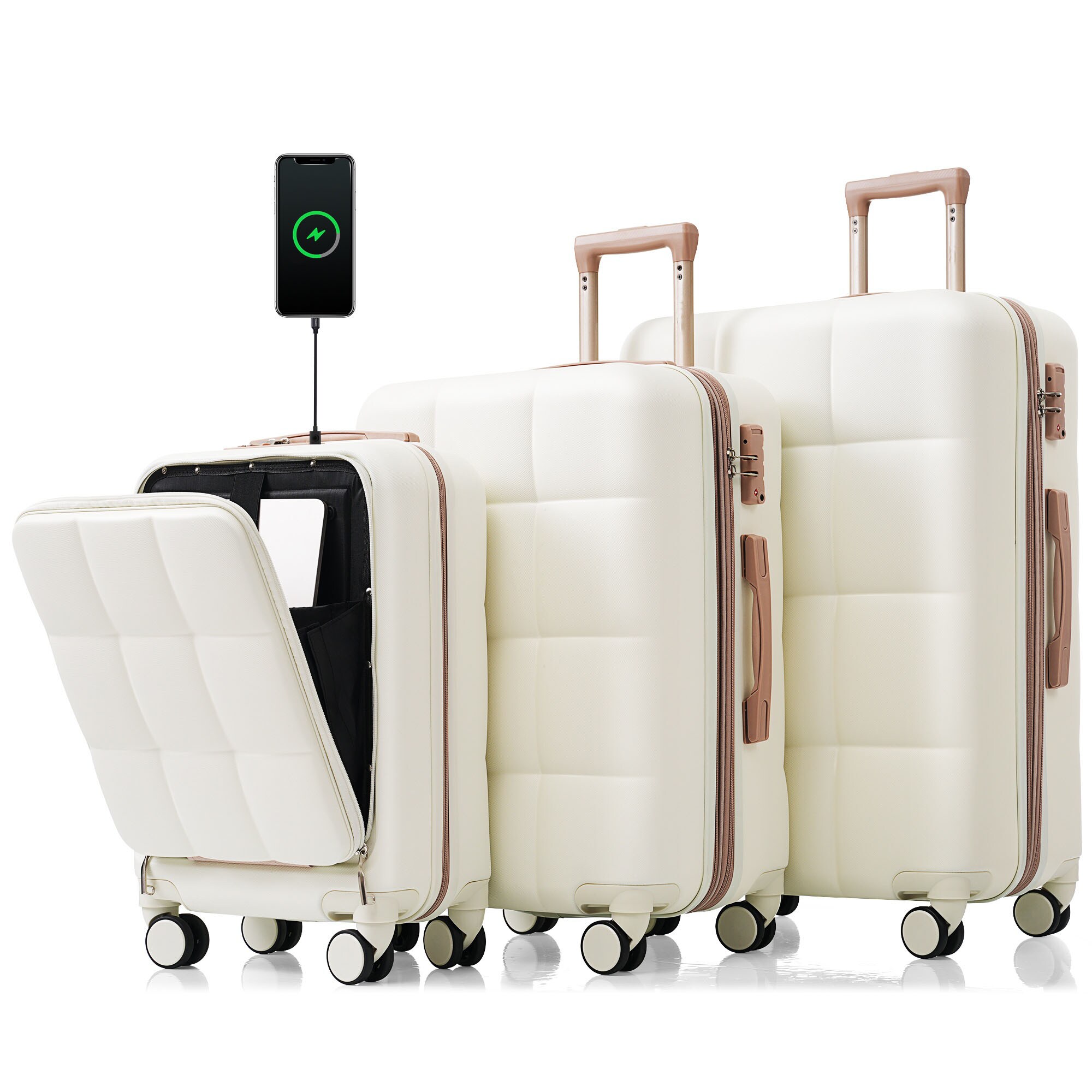 Bybafun YD9600021 Luggage-And-Luggage-Sets - View #6