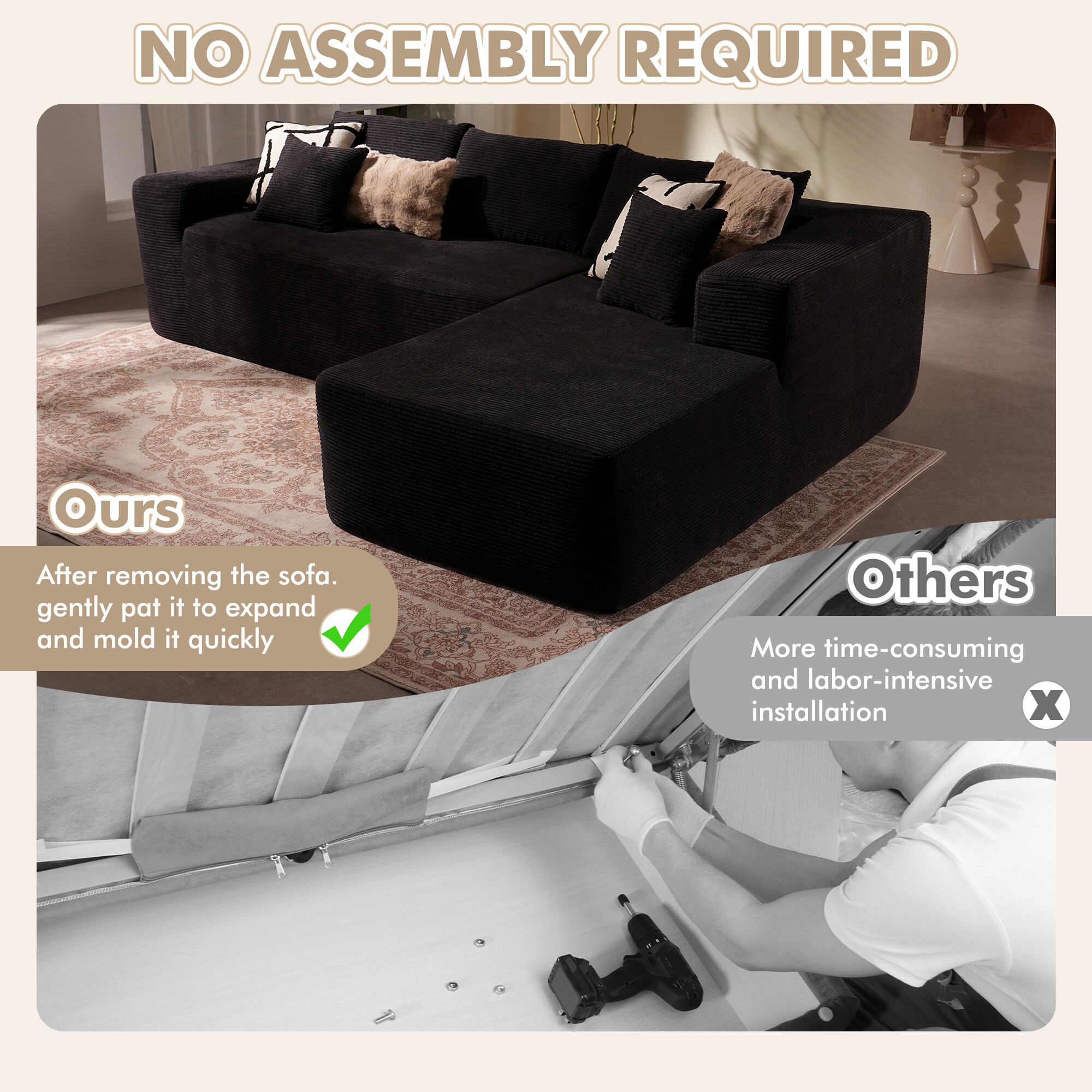 weaxty HMB2V400R Sofas-Loveseats - View #3