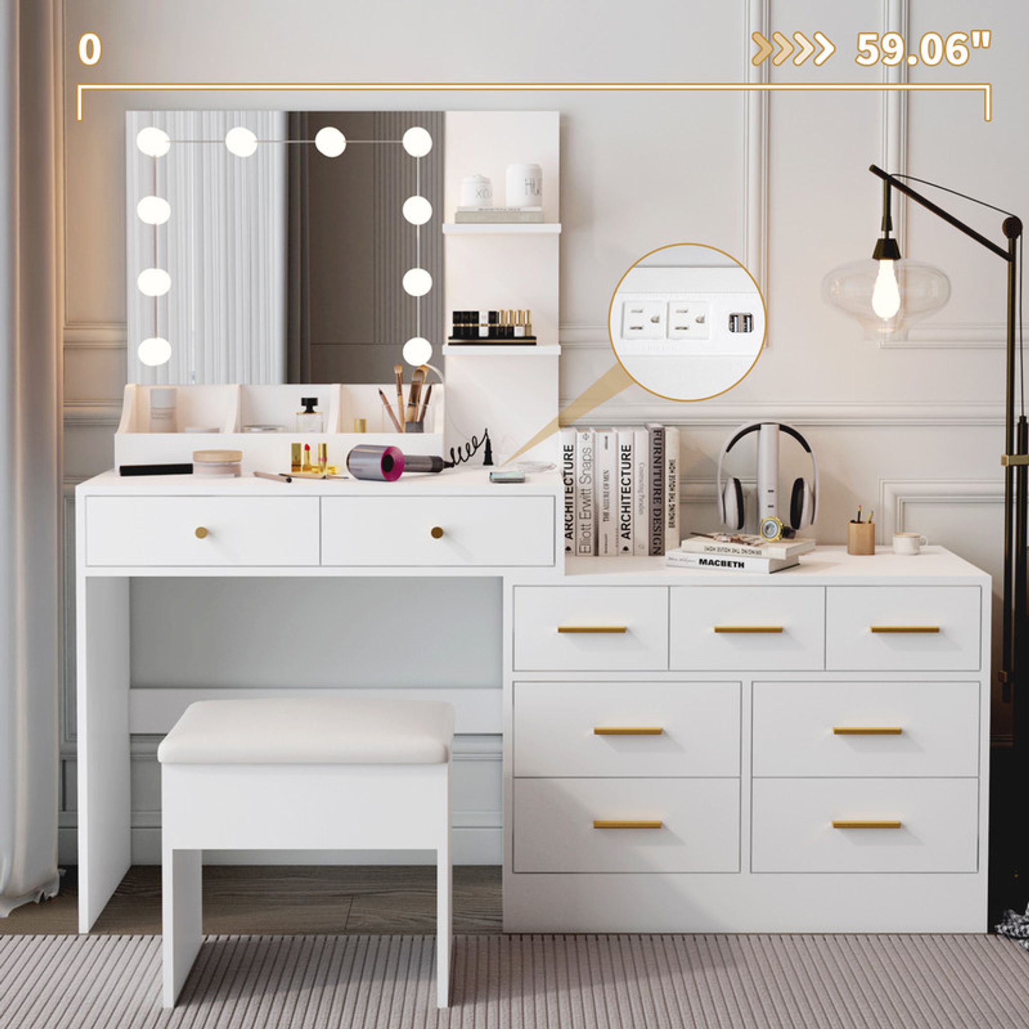 Winado G52005611 Bedroom-Vanities - View #6