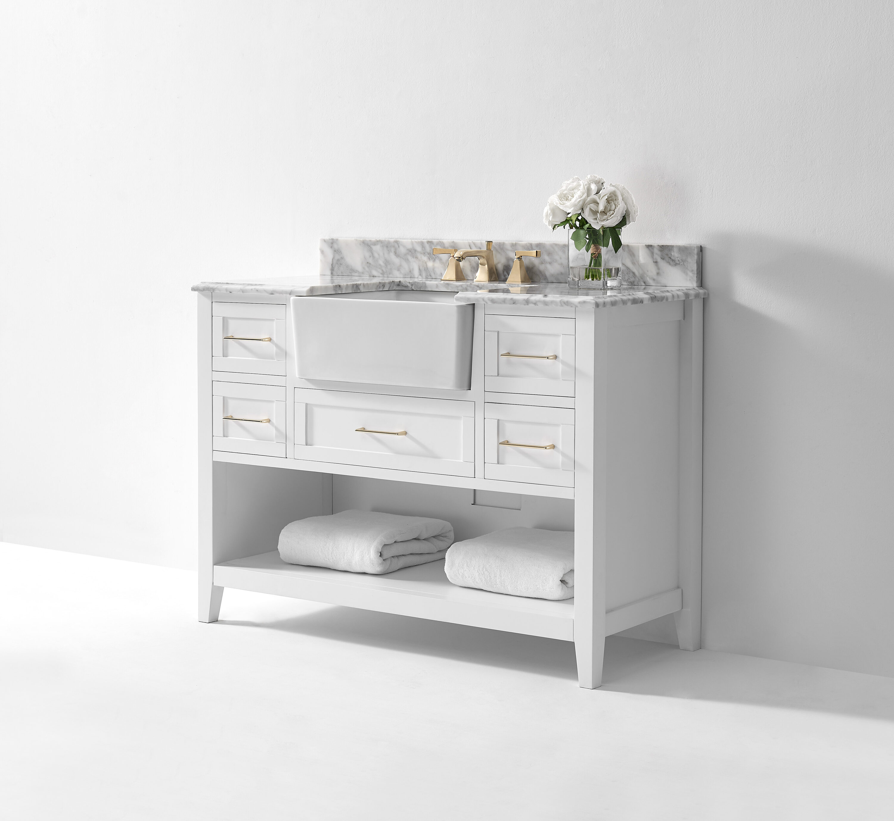 Ancerre Designs VTS-HAYLEY-48-W-CW Bath-Vanity-Combo - View #16