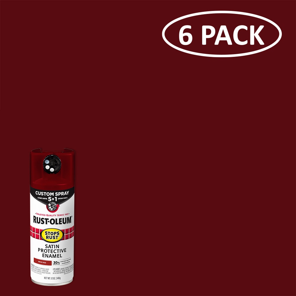 Rust-Oleum Specialty Matte Dark Red Spray Paint (NET WT. 12-oz) in the  Spray Paint department at