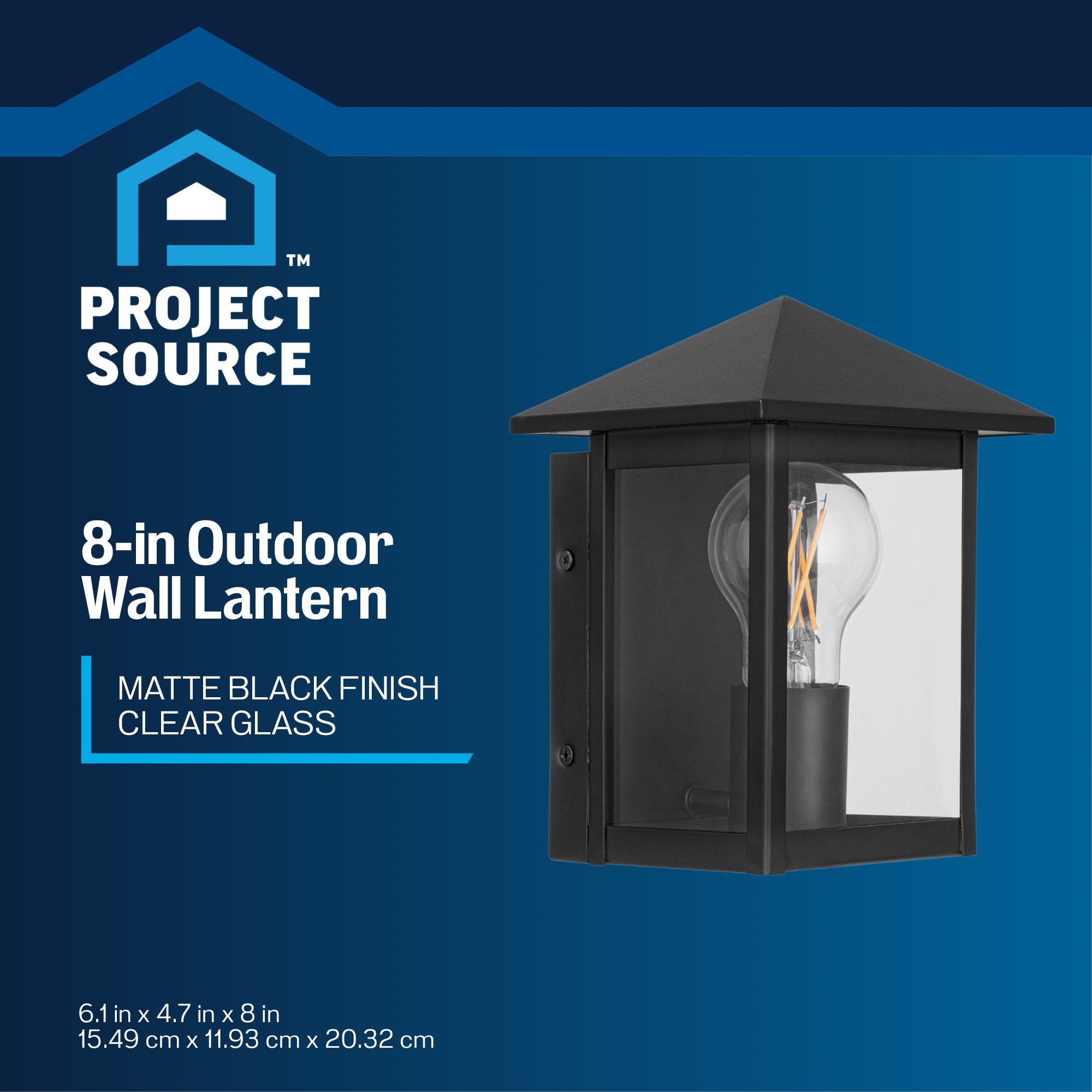 Project Source 43085 Outdoor-Wall-Lighting - View #3