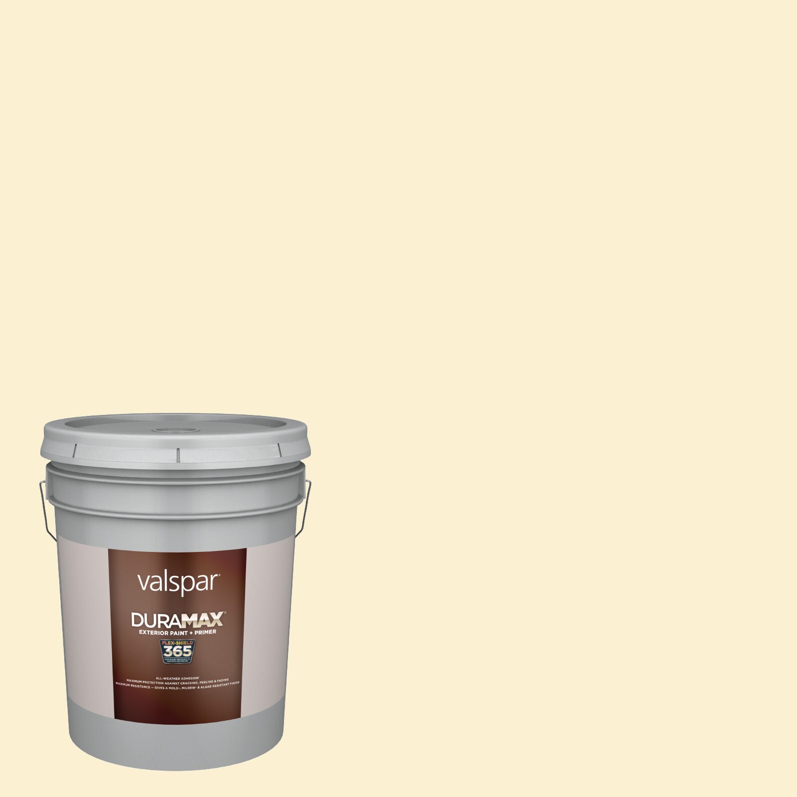 Valspar 3001-2C-4832 Duramax Flat Champagne Tickle 3001-2C Latex Exterior Paint + Primer ( 5-gallon )
