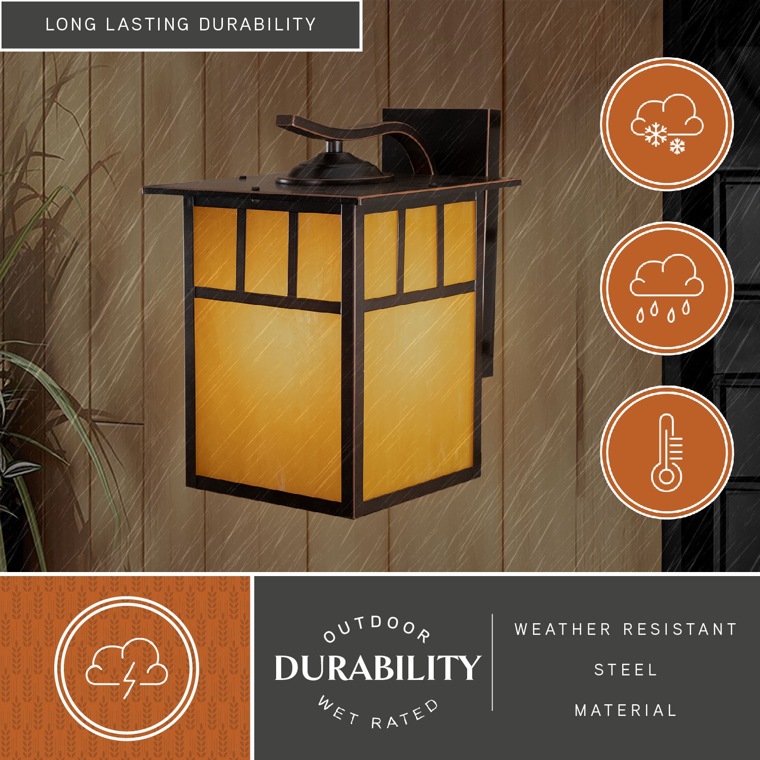 Cascadia OW37293BBZ Outdoor-Wall-Lighting - View #2