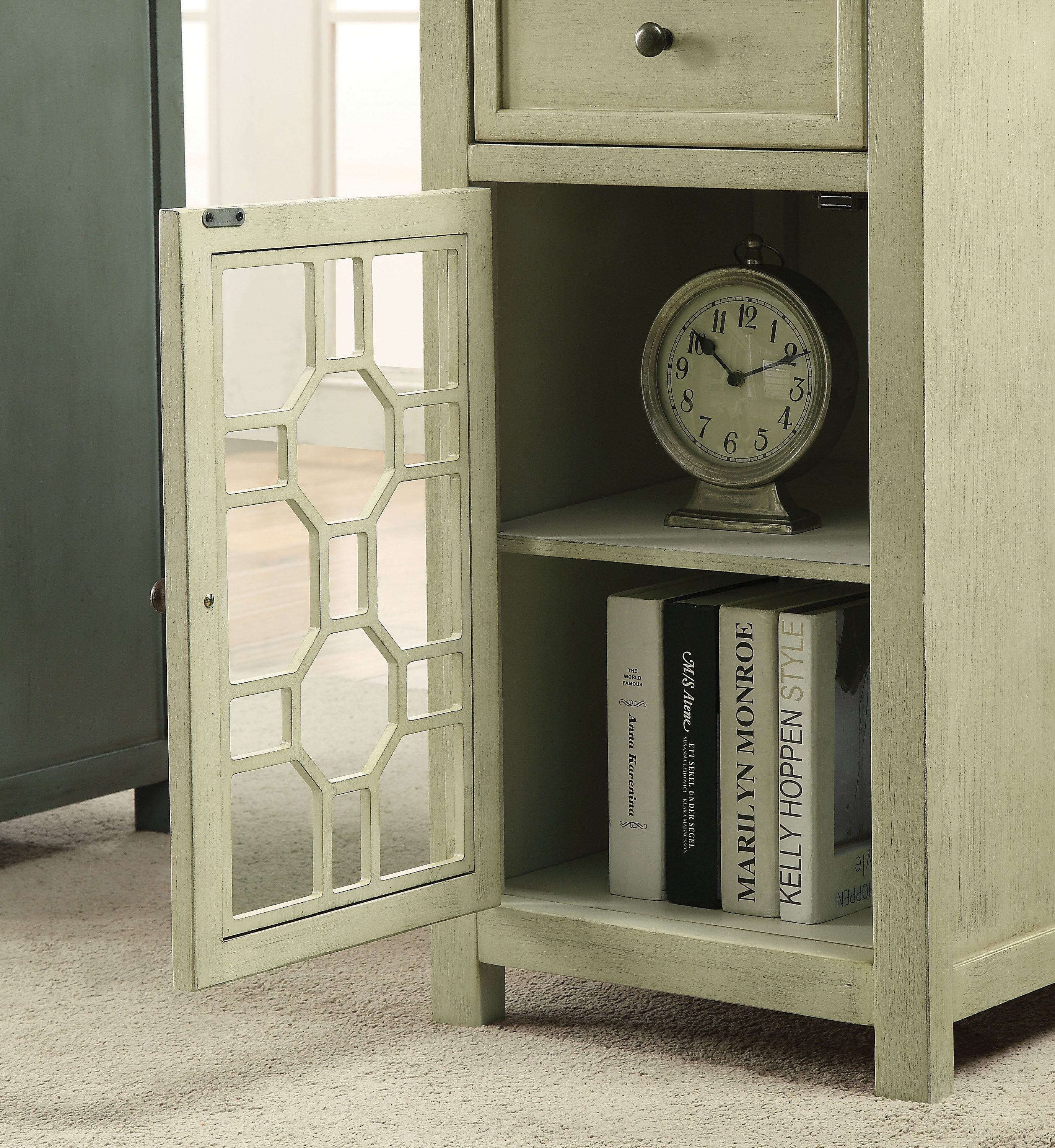 Furniture of America IDF-AC165WH End-Tables - View #5