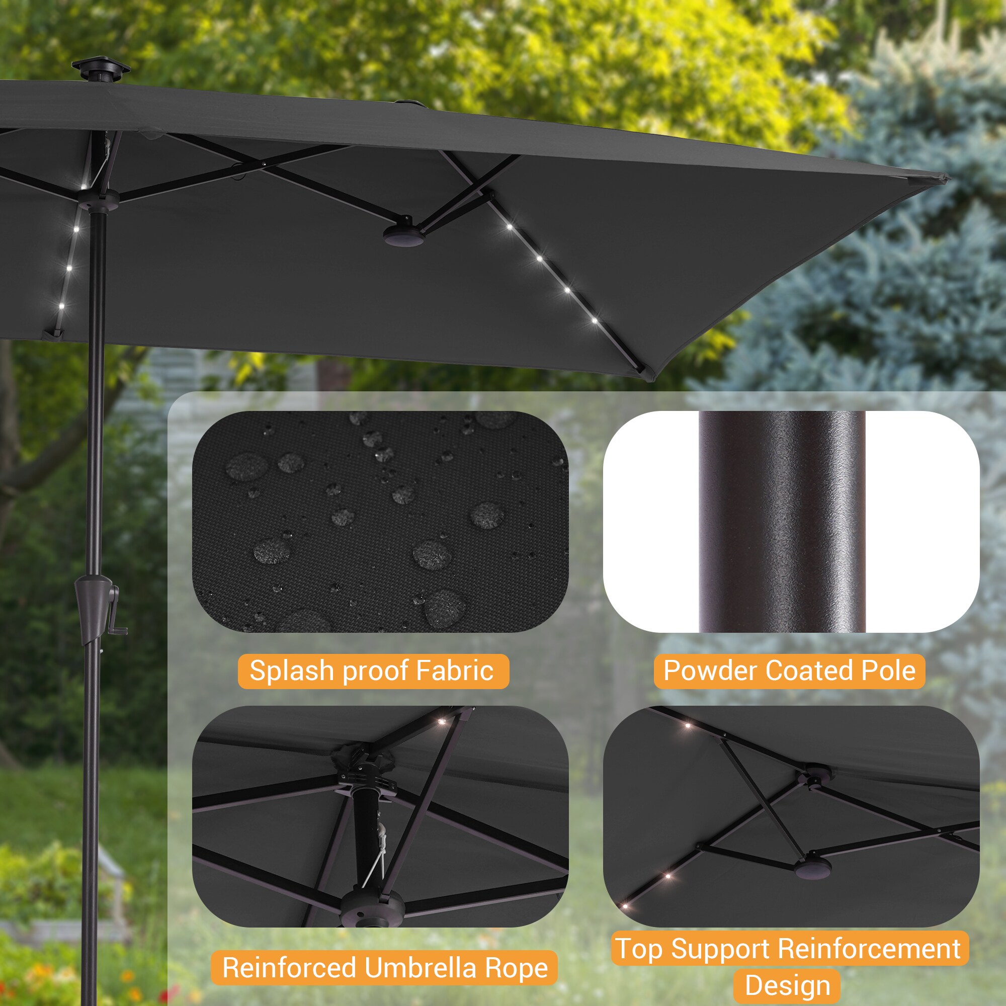 ACEGOSES LW-LED69BK Umbrellas-2 - View #4