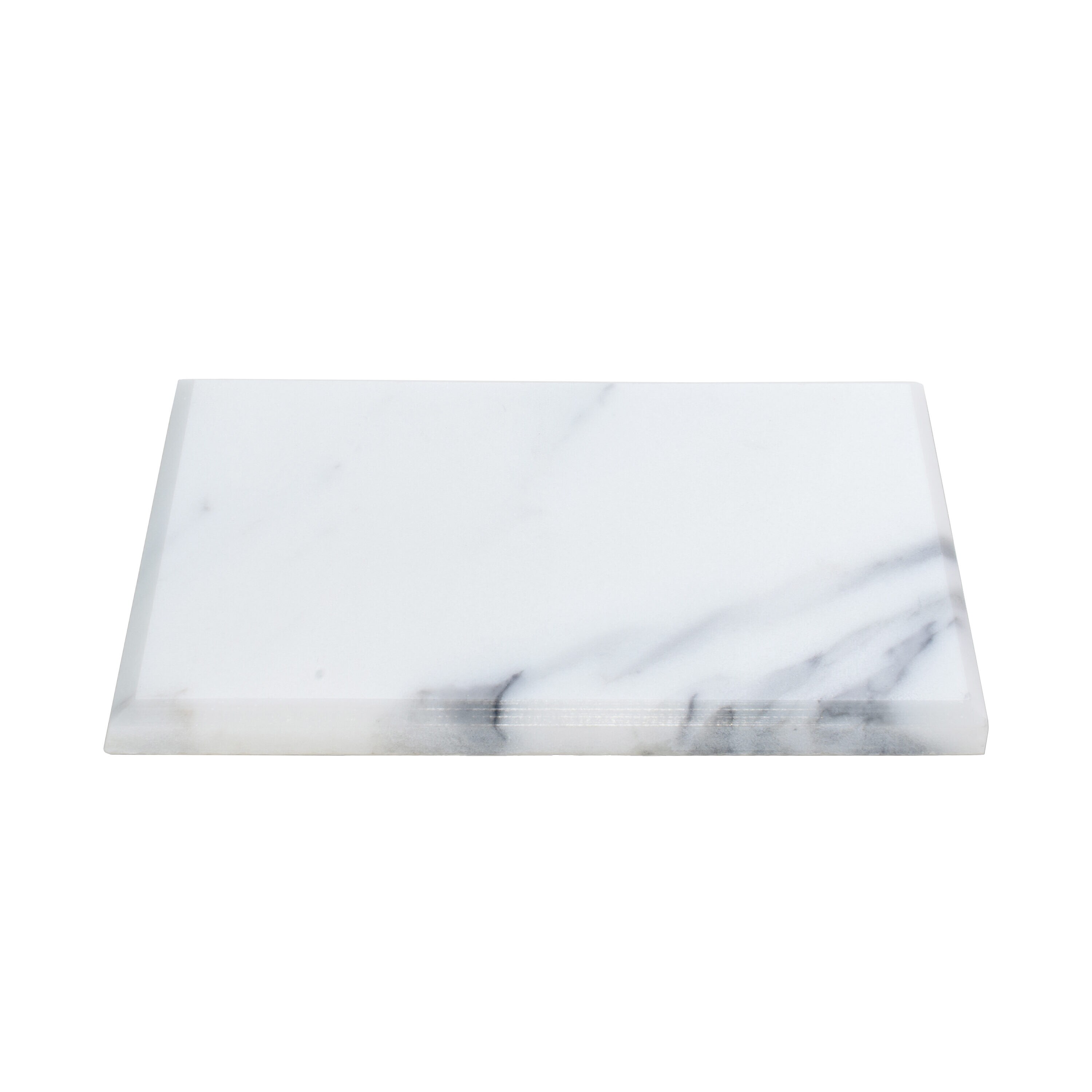 Apollo Tile Grandis White 3-in x 6-in Polished Natural Stone Marble ...