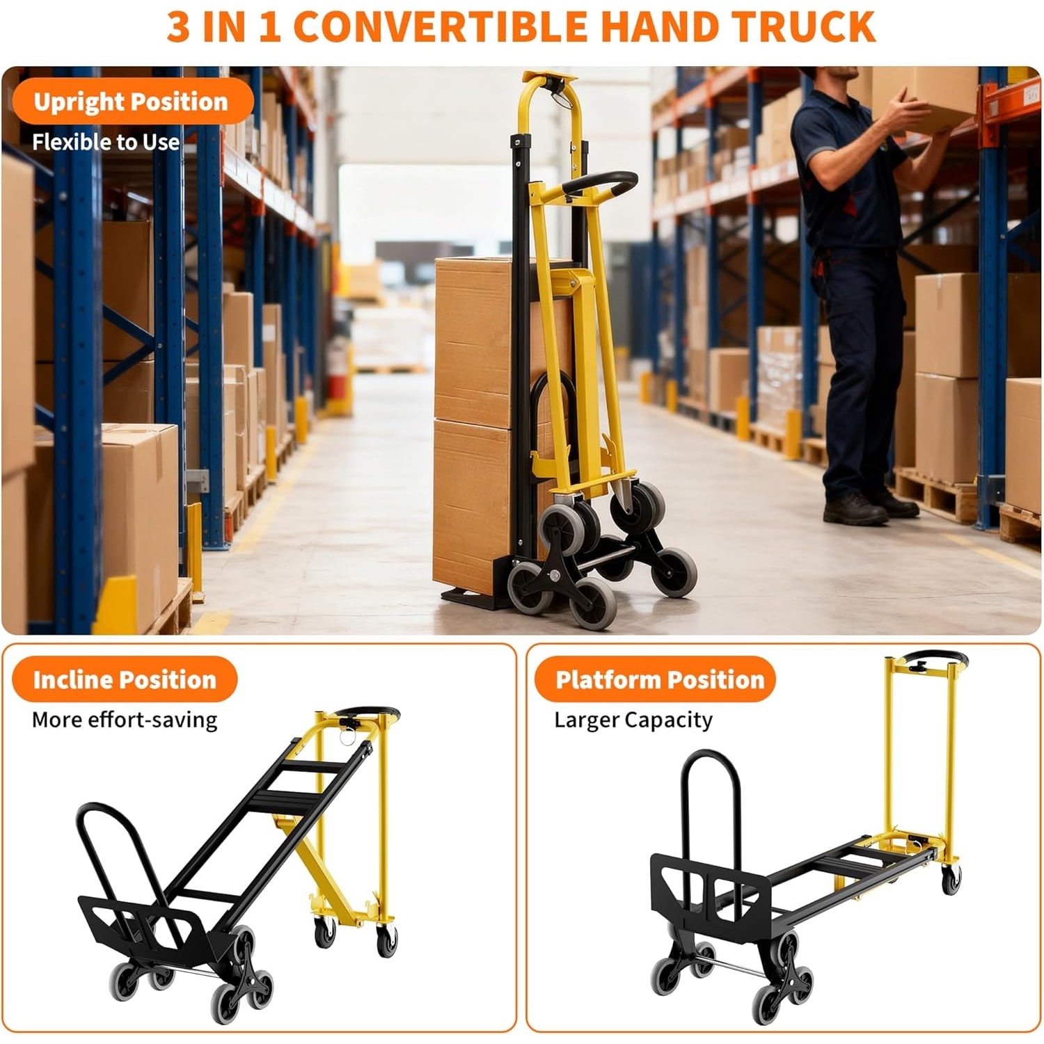 GAOMON CQC-4QLFWL-WZ0O Hand-Truck-Dollies - View #3