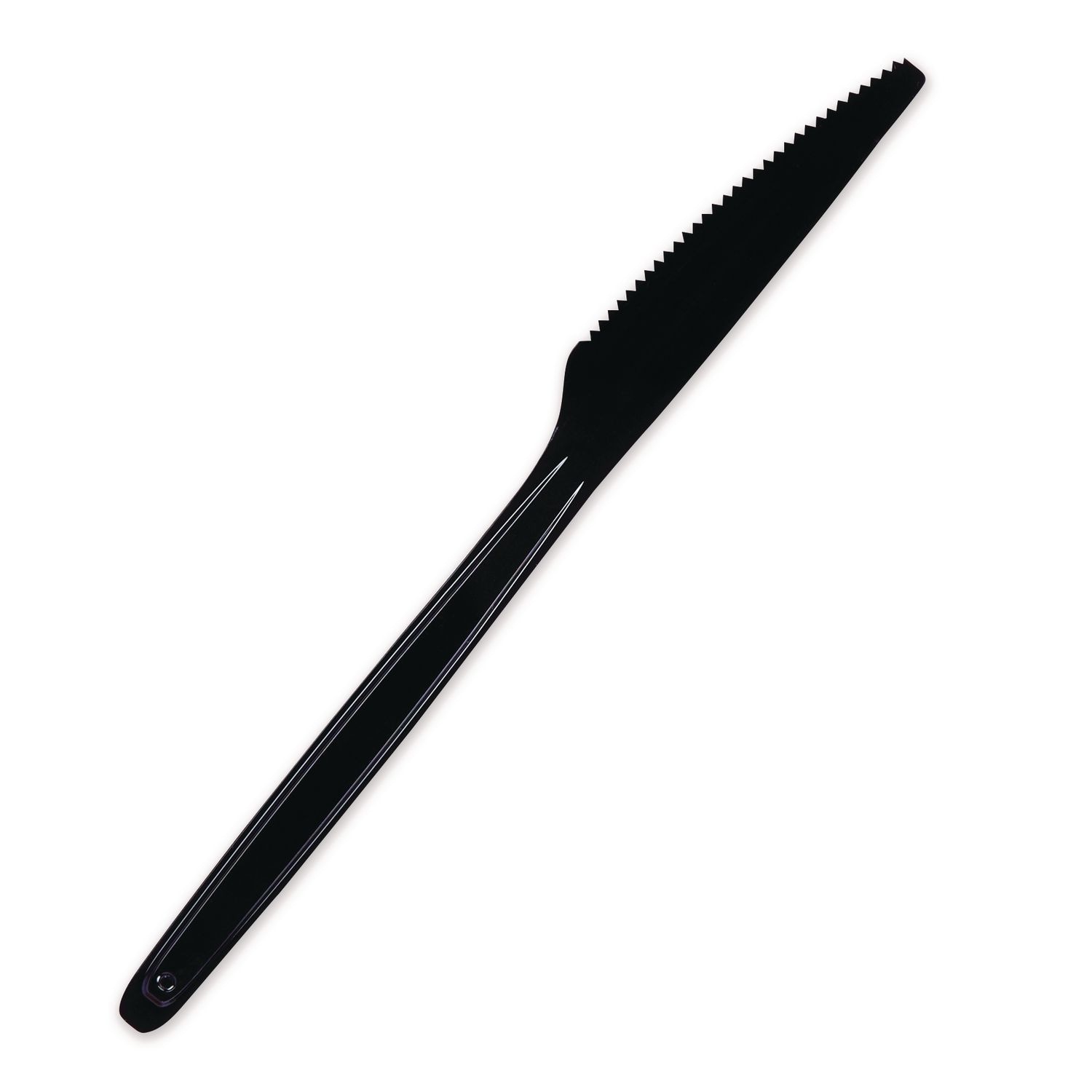 WNA Cutlery for Cutlerease Dispensing System Mediumweight Knife Plastic Black 960/Box #CEASEKN960BL