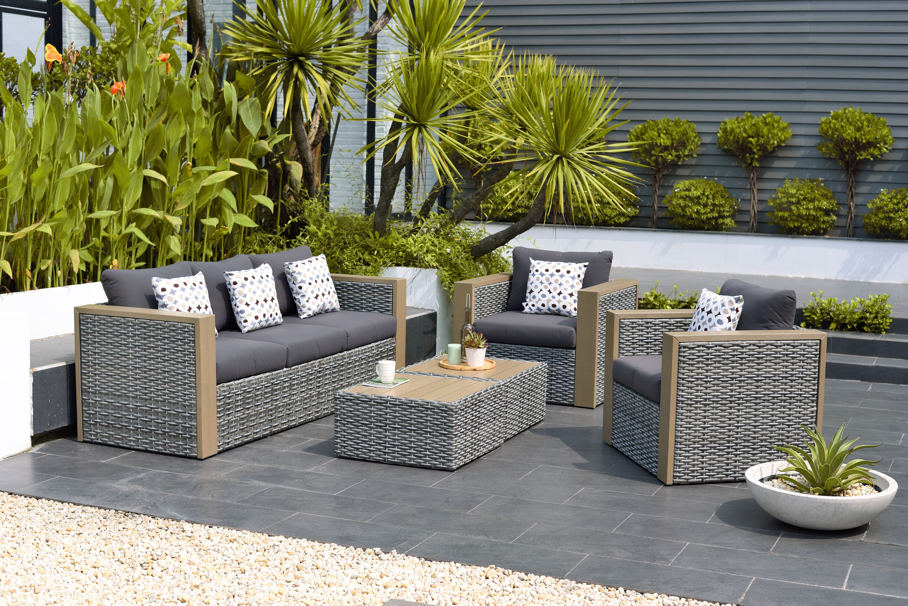 Amazonia MUSTANG 5 BR Patio-Conversation-Sets - View #3