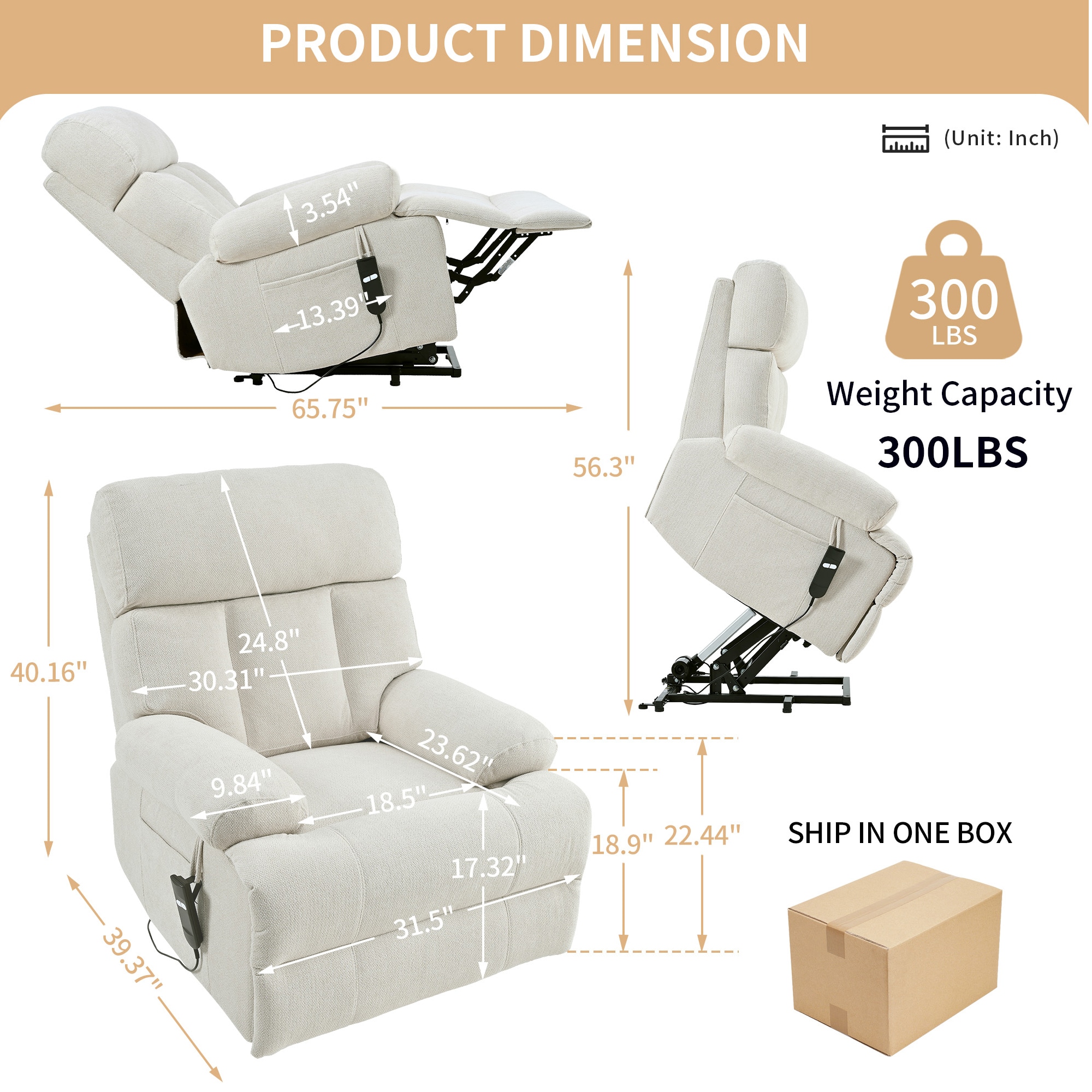 Sumyeg WF-HFOF-020BR-LA recliners - View #10