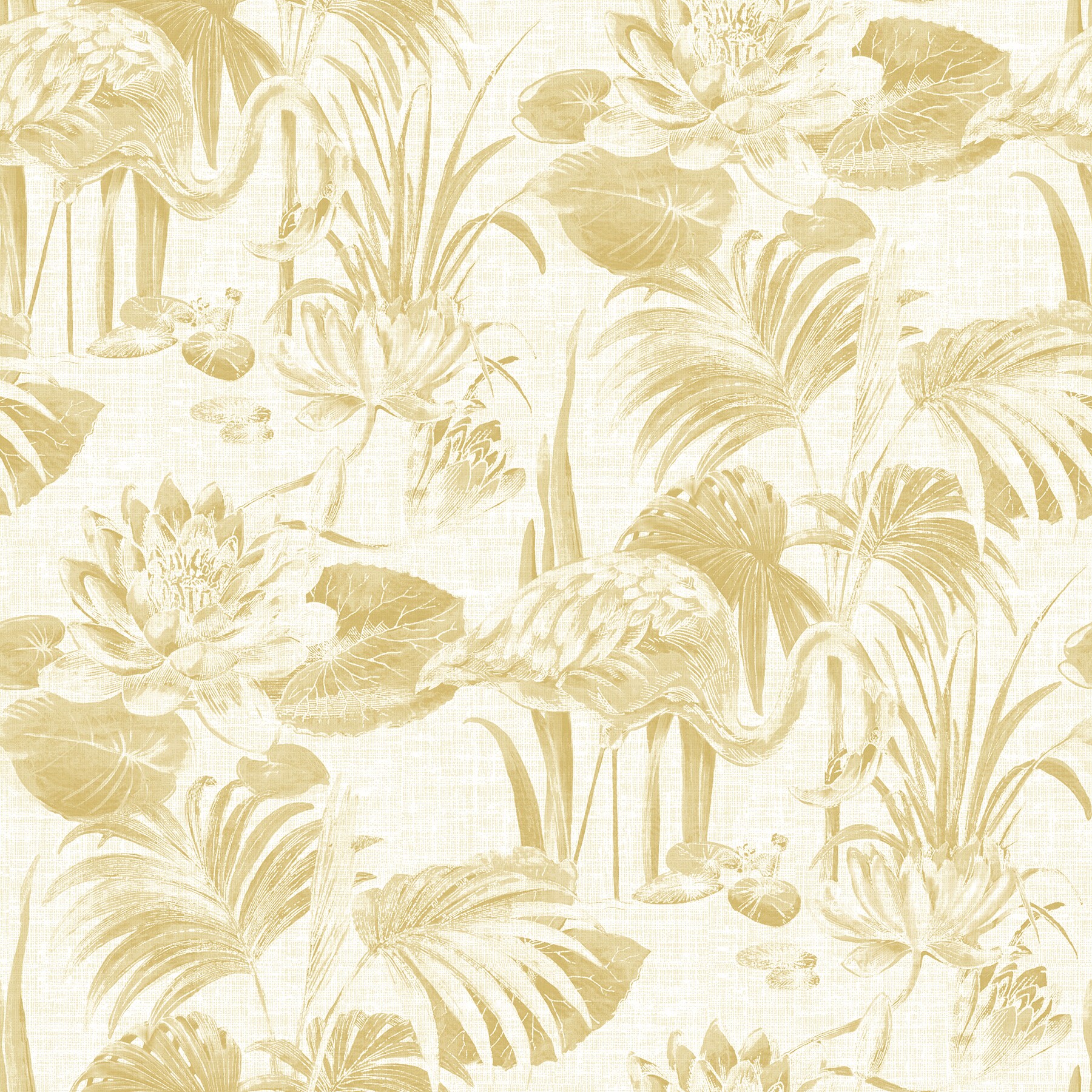 A-Street Prints 2861-87525 Equinox 60.8-Sq. Feet Wheat Non-woven Ivy/Vines Unpasted Wallpaper