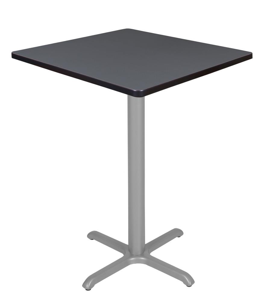 Regency TVCX3030GYGY Breakroom Gray 4-Person Training Table (30-in W x 42-in H)