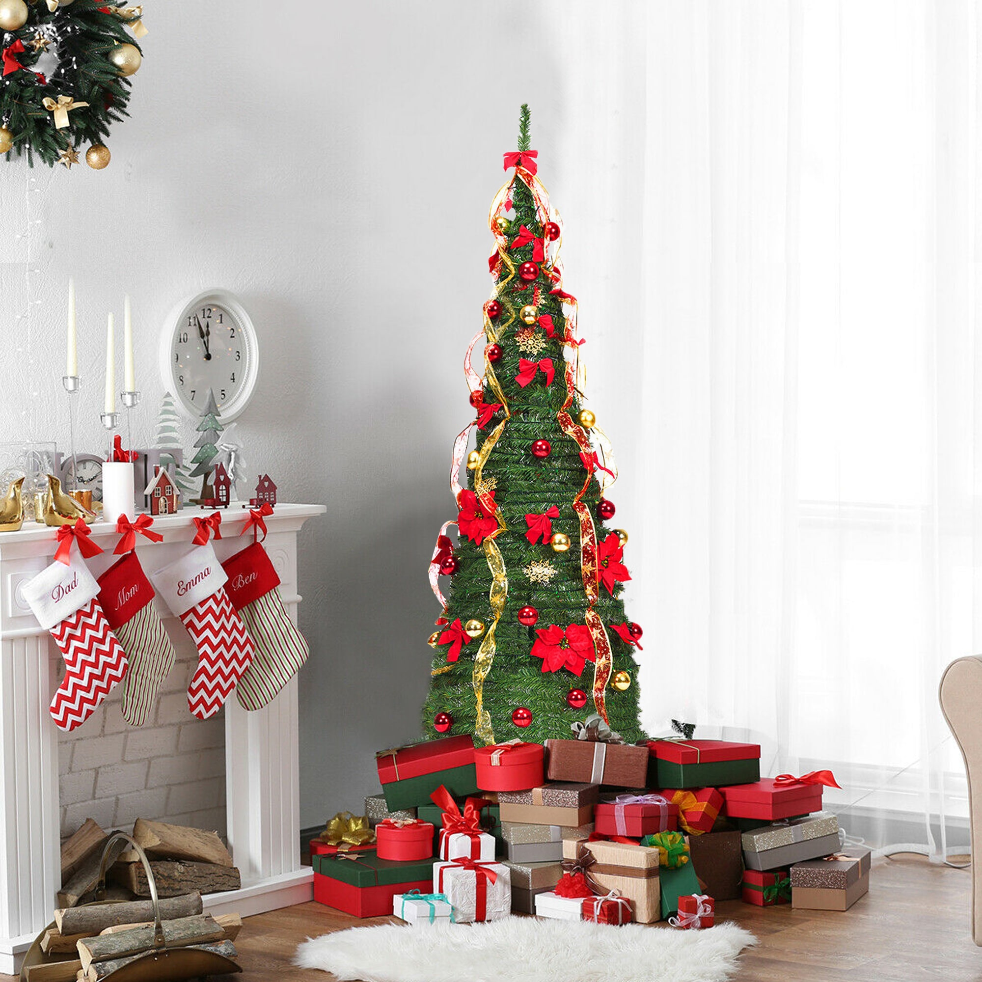 WELLFOR CM-HWY-22050 Artificial-Christmas-Trees - View #11