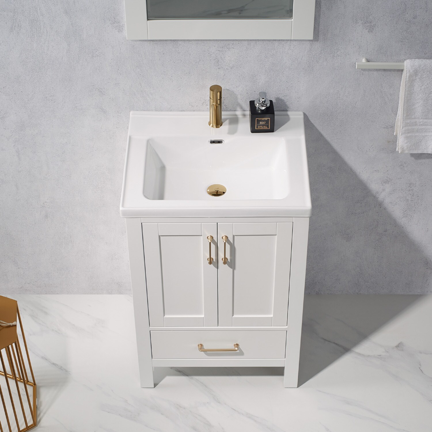 Vinnova 723024-WH-WH Bath-Vanity-Combo - View #4