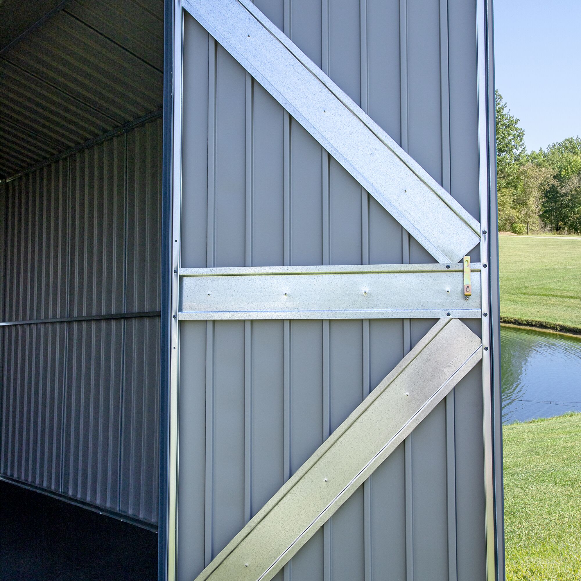 Arrow 10-ft x 12-ft Elite Galvanized Steel Storage Shed in the Metal ...