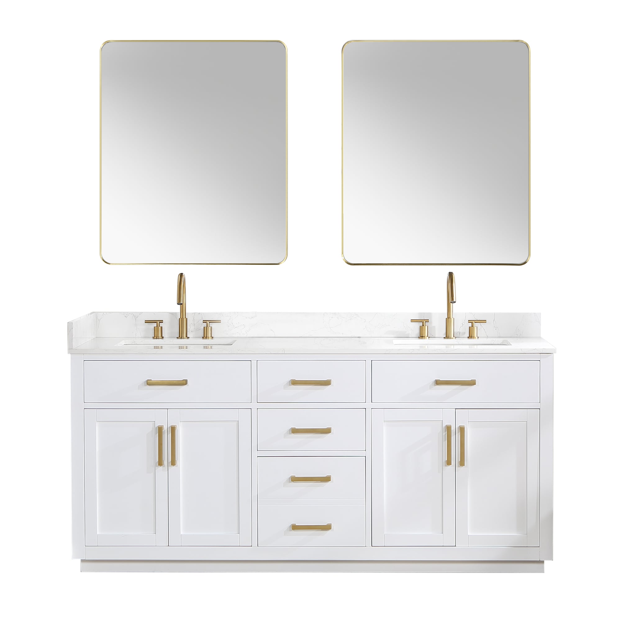 Altair 557072-WH-GW Bath-Vanity-Combo - View #12