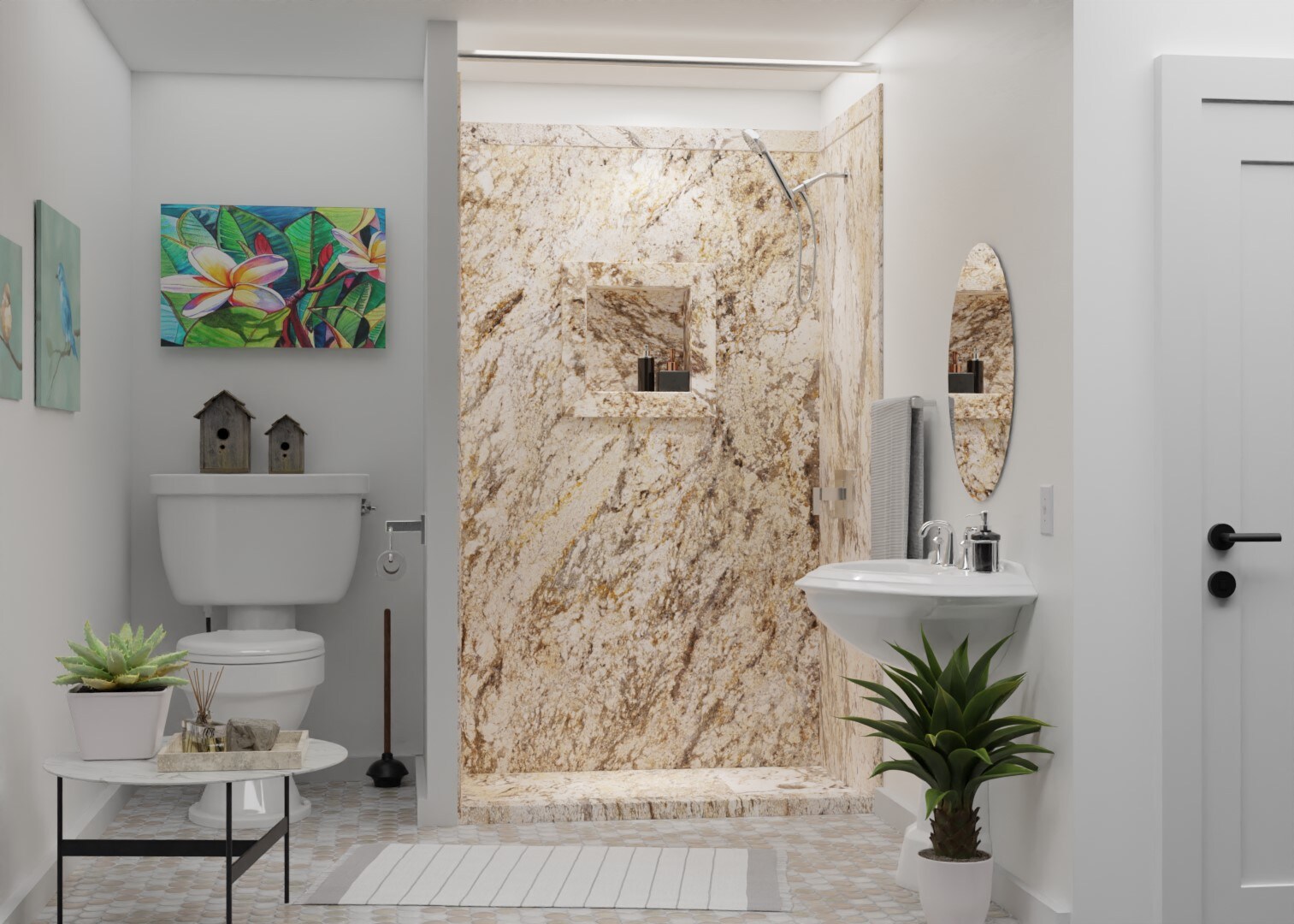 FlexStone FLXRSC1717GB Shower-Accessories - View #3