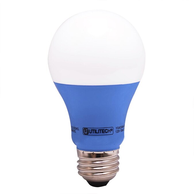 Utilitech 40 Watt Eq Blue Light Bulb In The Decorative Light Bulbs Department At Lowes  Utilitech 40 Watt Eq Blue Light Bulb In The Decorative Light Bulbs Department At Lowes