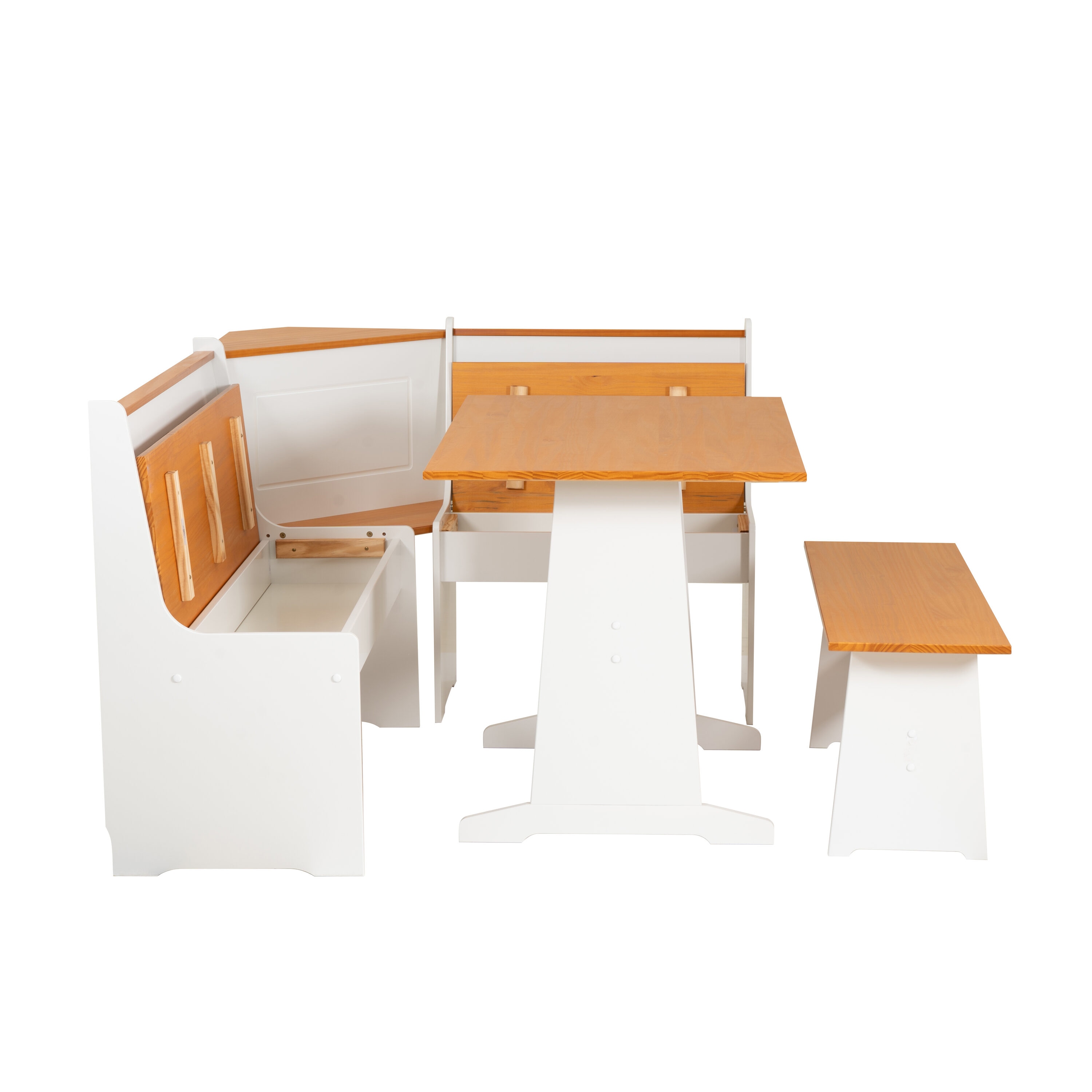 Linon K90305WHT-AB-KD-U Dining-Benches - View #12