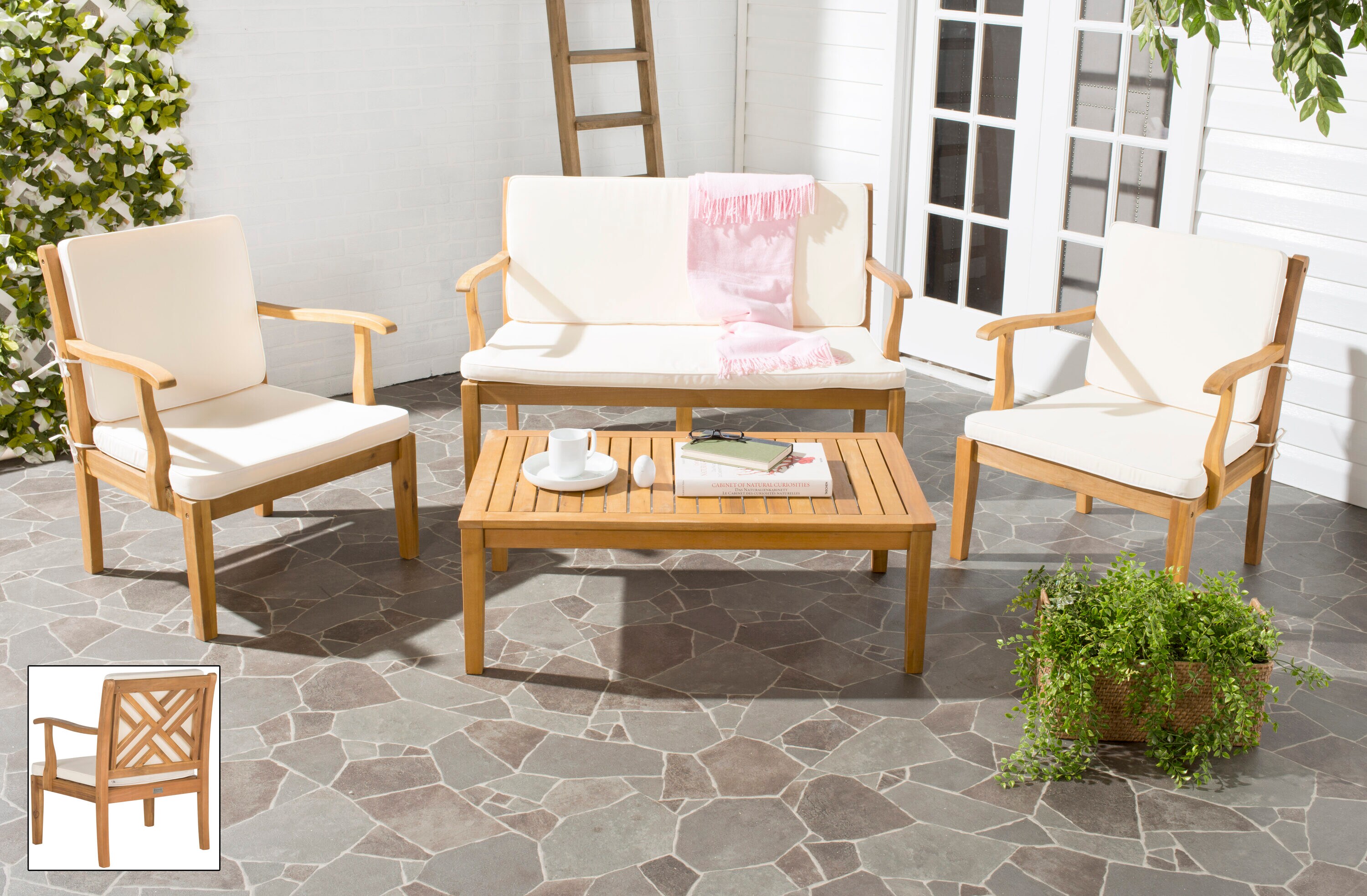 Safavieh PAT6710A Patio-Conversation-Sets - View #6
