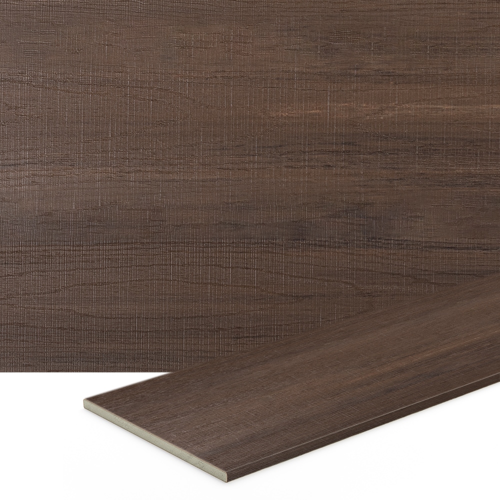 TimberTech ADR5117512AW Advanced Landmark 1/2-in x 12-in x 12-ft Composite American Walnut Fascia deck board