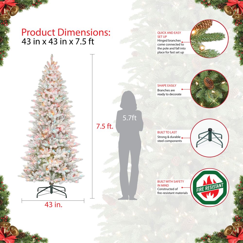 Puleo International 253-FFSLFA-75M5 Artificial-Christmas-Trees - View #6