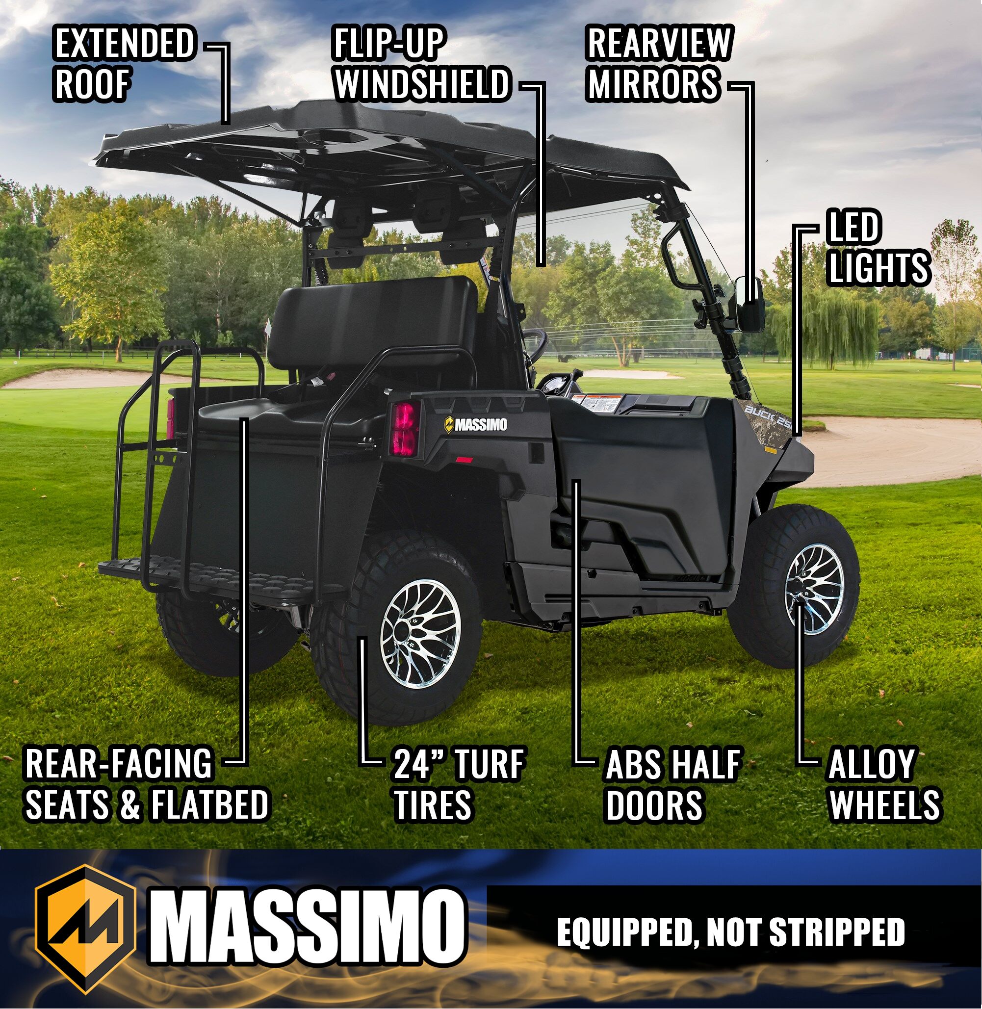 Massimo MM-BK250X-CM Motorized-Vehicles - View #7