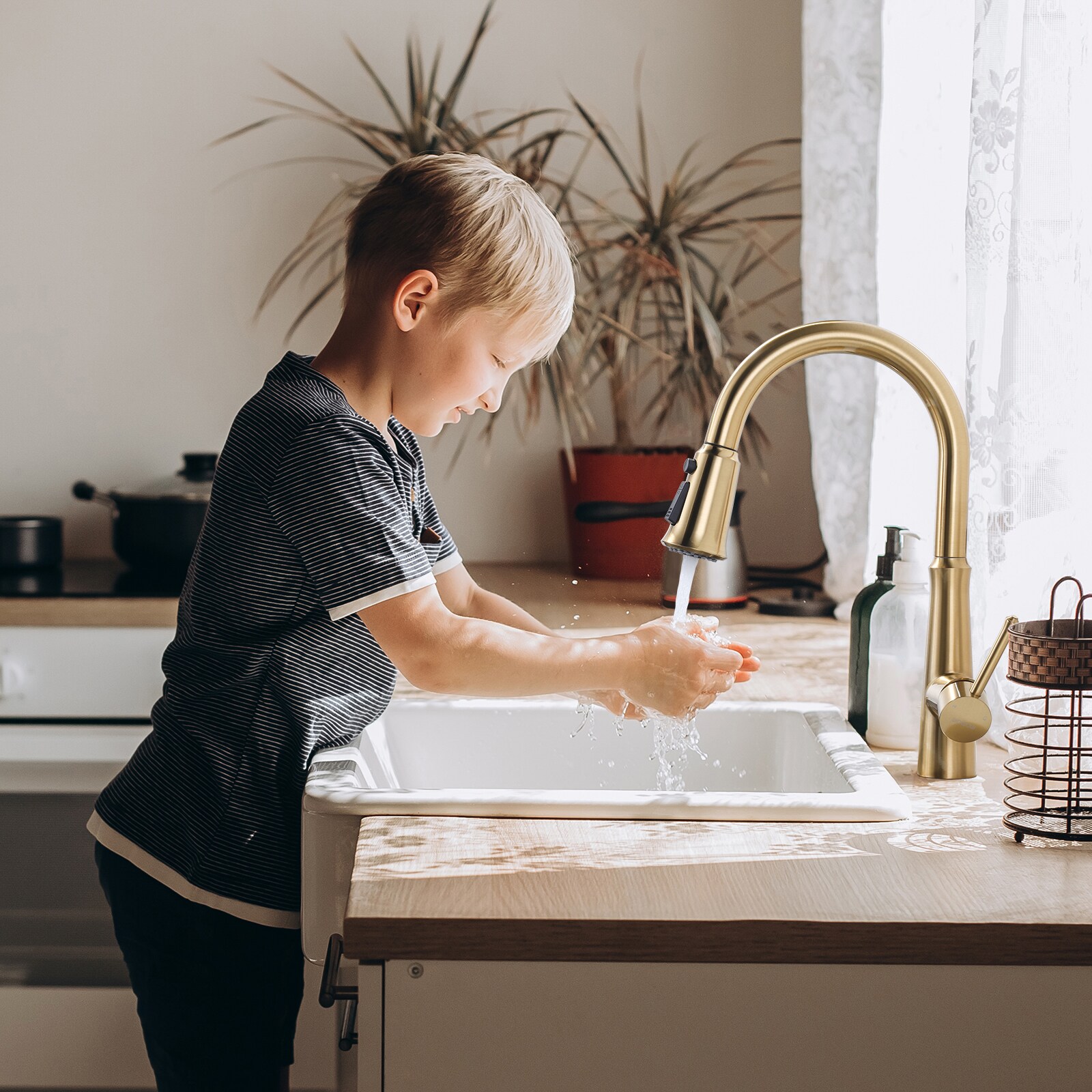 WOWOW 2310700G-LW Kitchen-Faucets - View #2