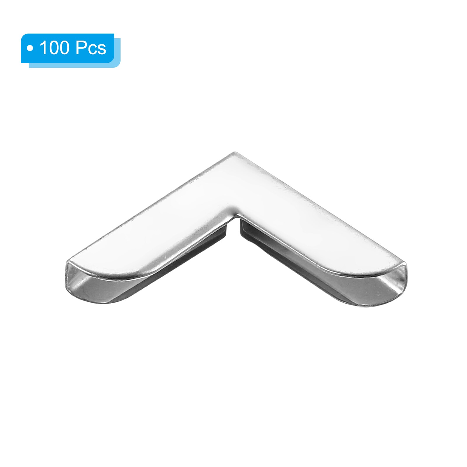 PATIKIL 20mm Metal Book Corners 100pcs Photo Corners Book Corners ...
