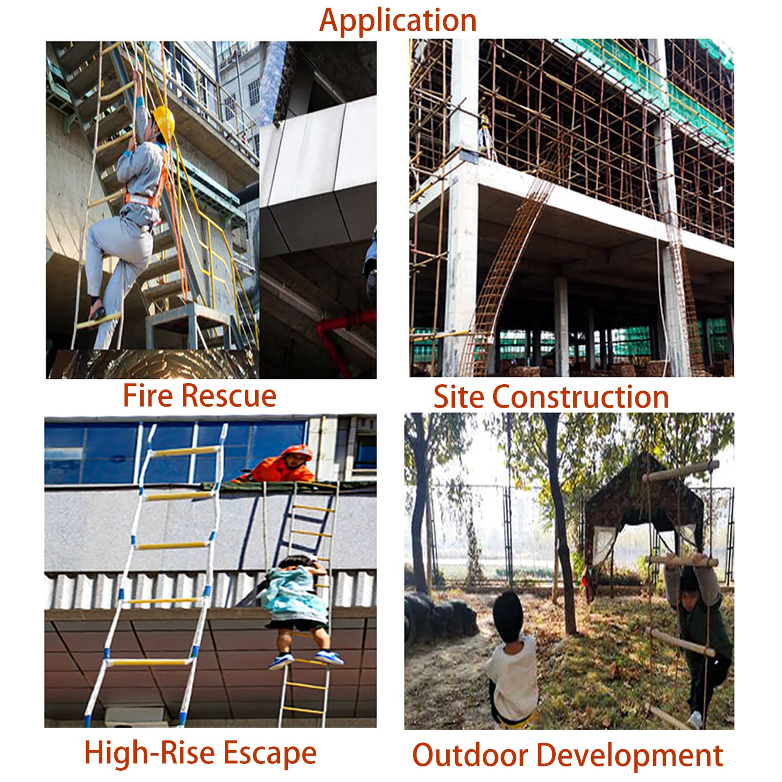 SenQWFa LDC0821C134 Escape-Ladders - View #2