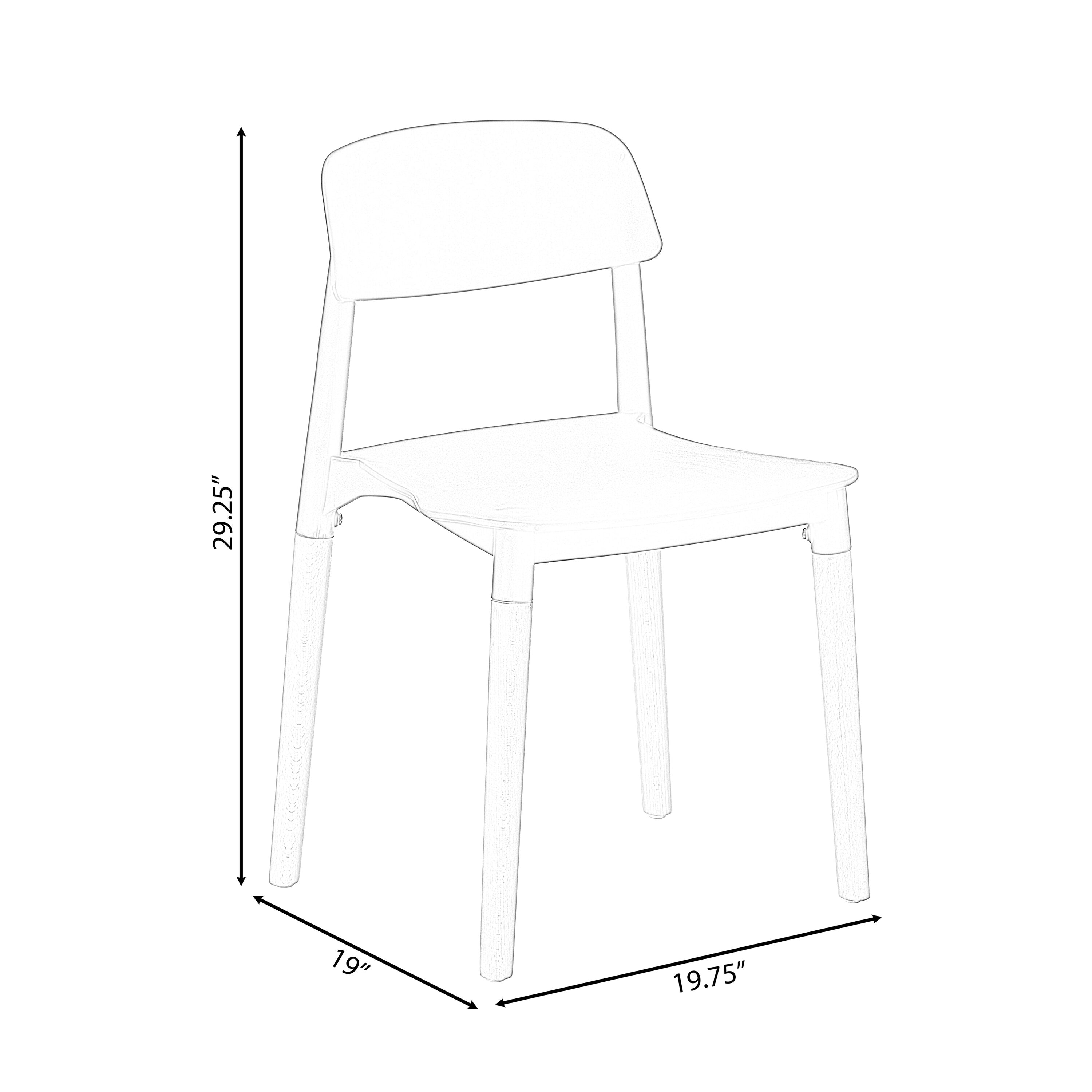 FABULAXE QI004222.BK.2 Dining-Chairs - View #7