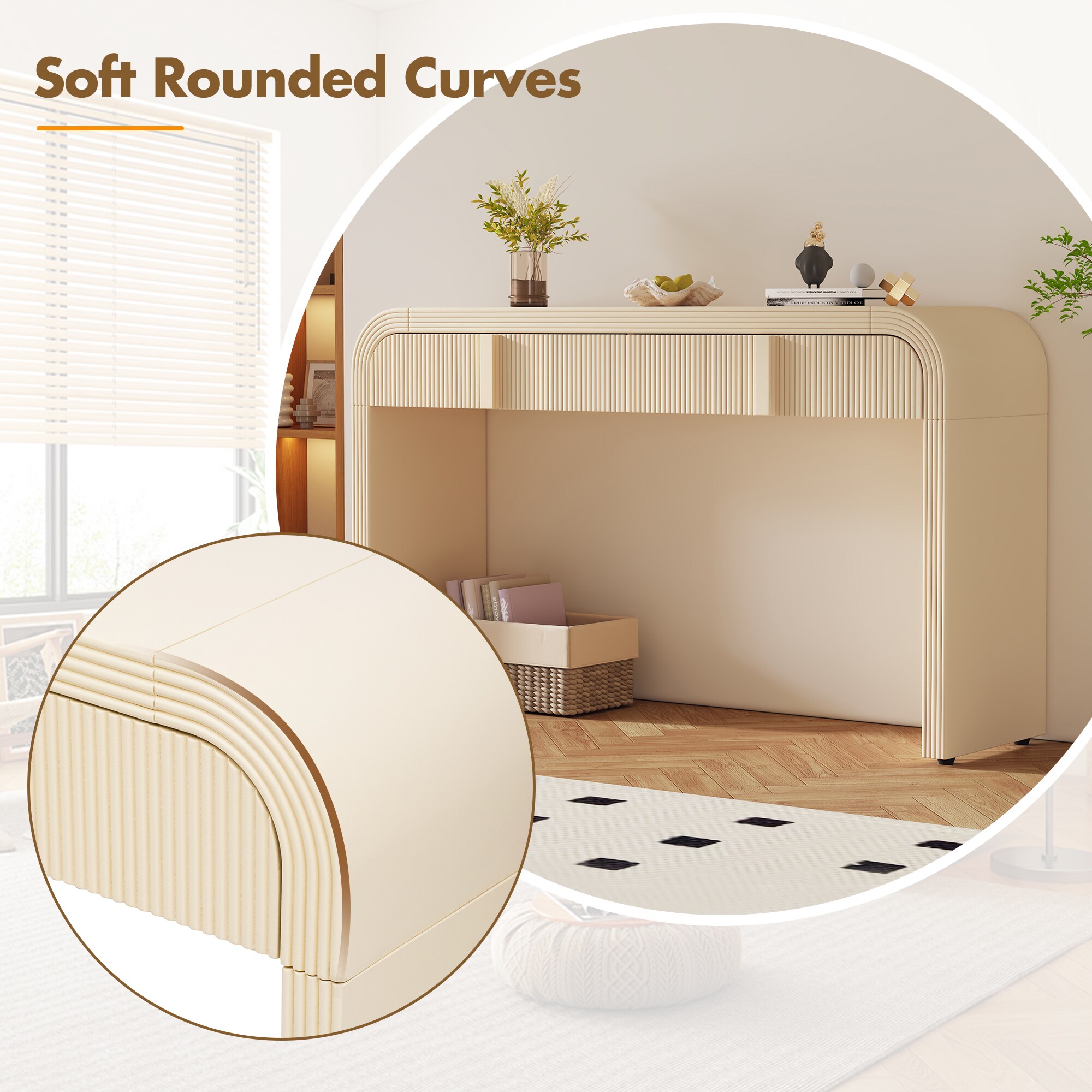 ModernLuxe N715P196580A Console-Sofa-Tables - View #4