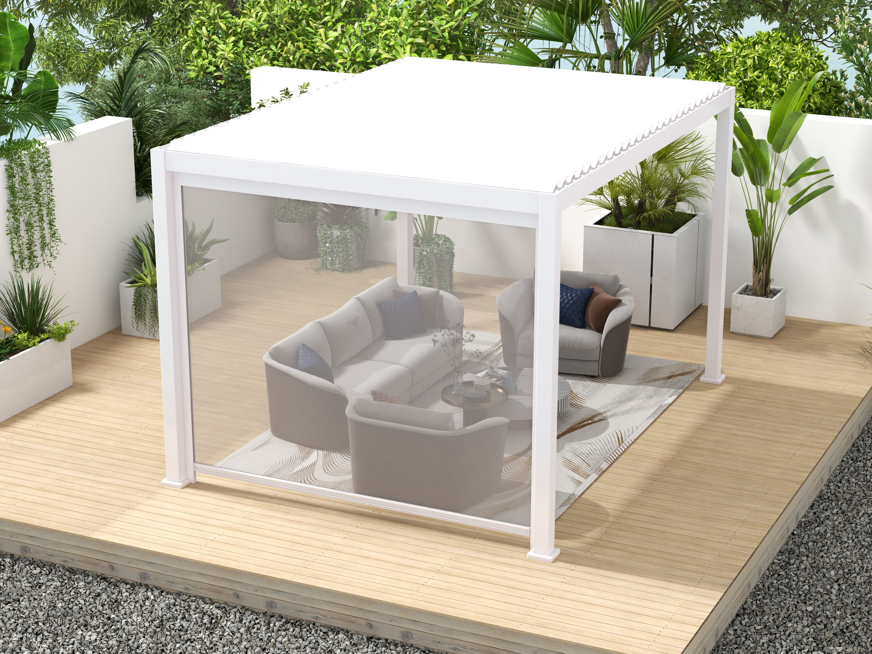 Sorara MIRADOR PDS 13FT-W Pergola-Parts-Accessories - View #2