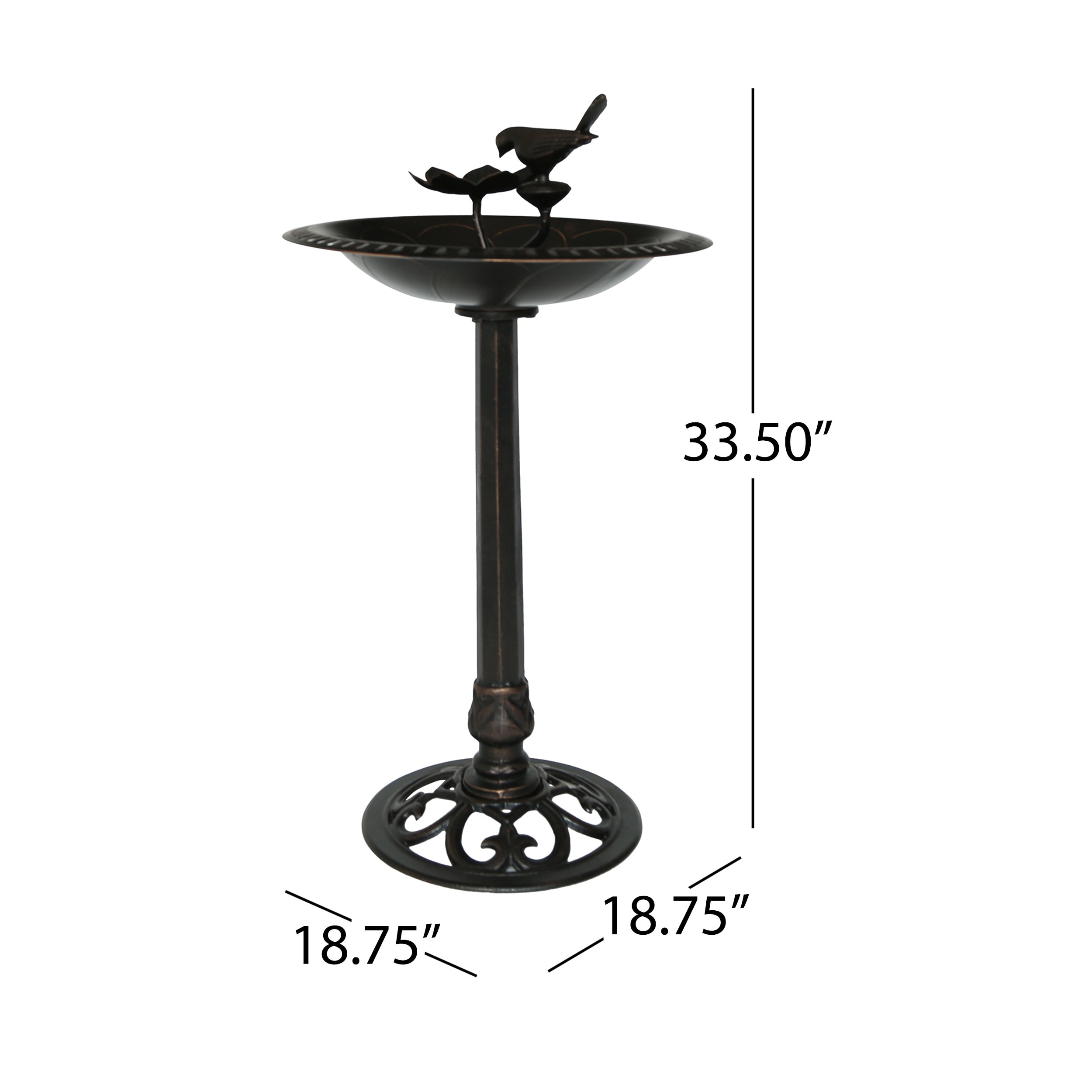 AHIOU HOME ZAAHG-64411.00COPBD birdbaths - View #8