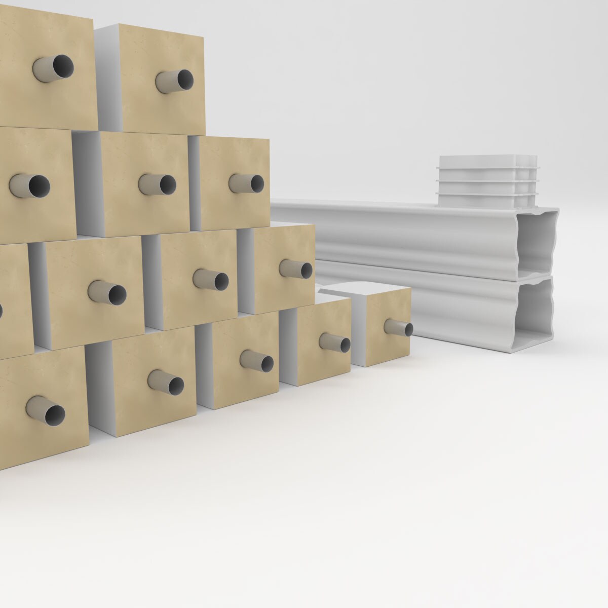 Ekena Millwork BALK38X144OXN railings - View #6