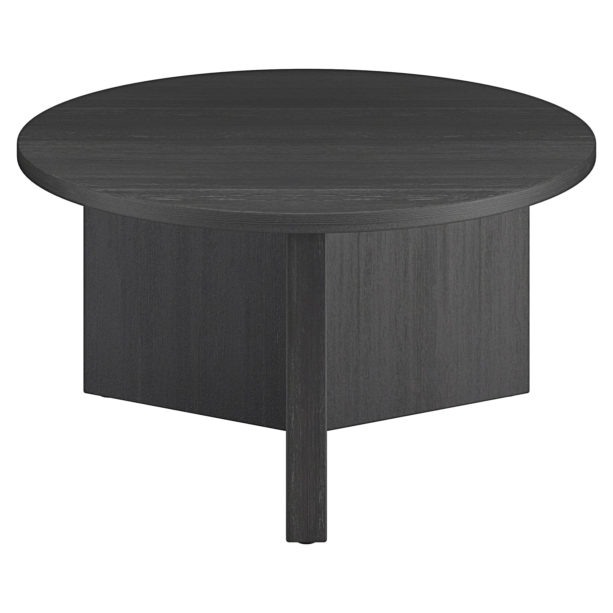 Hailey Home CT1795 Anders Charcoal Gray Wood Scandinavian Coffee Table