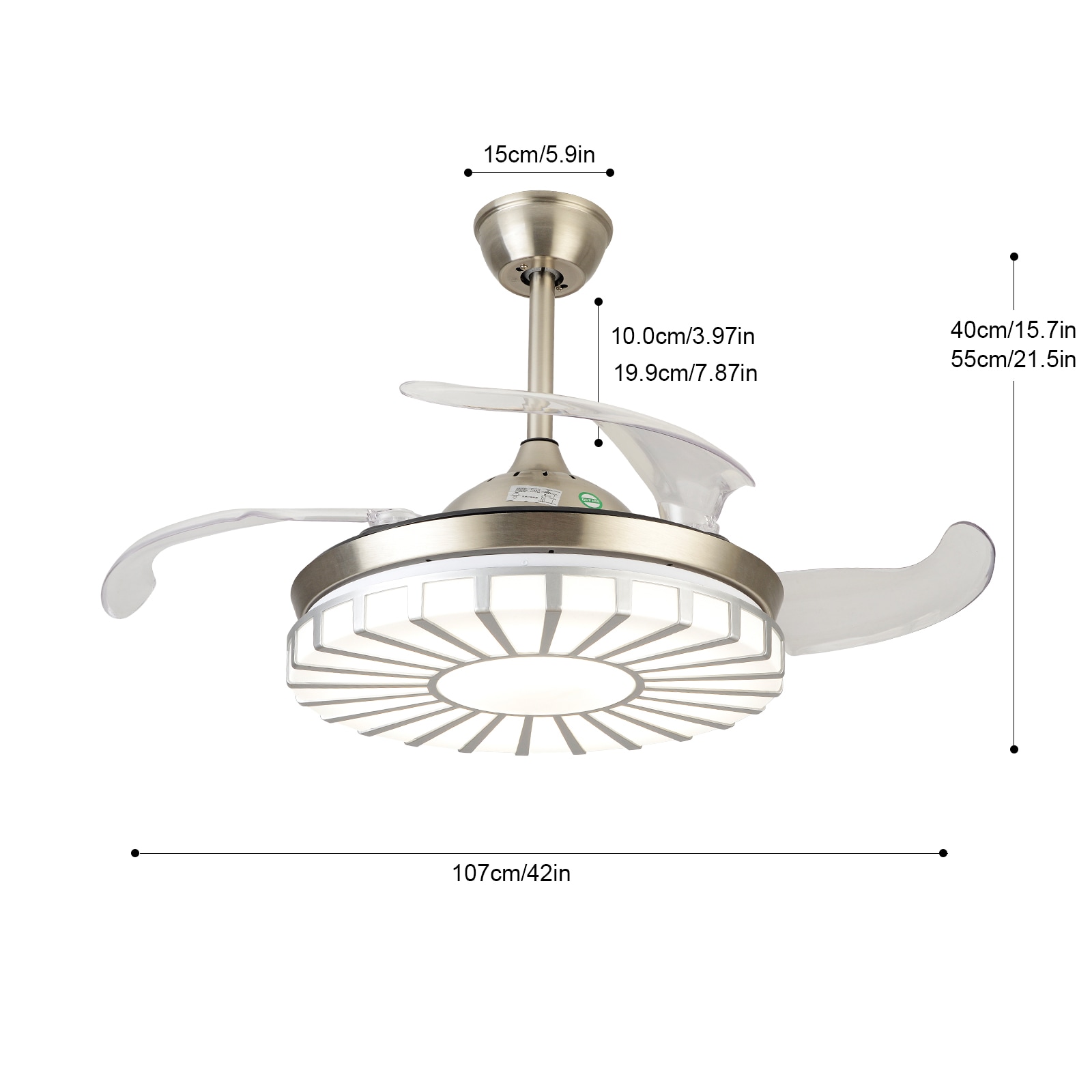 Oukaning HG-HCX-2177 Ceiling-Fans - View #4