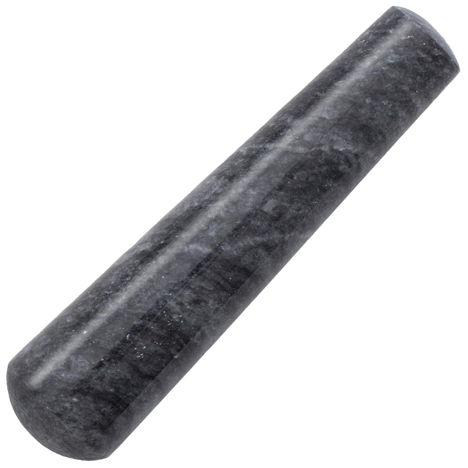 Etokfoks  Natural Marble Finish Pestle Frosted Head Easy Grinding Compatible with Granite Marble Wood Mortar Replacement