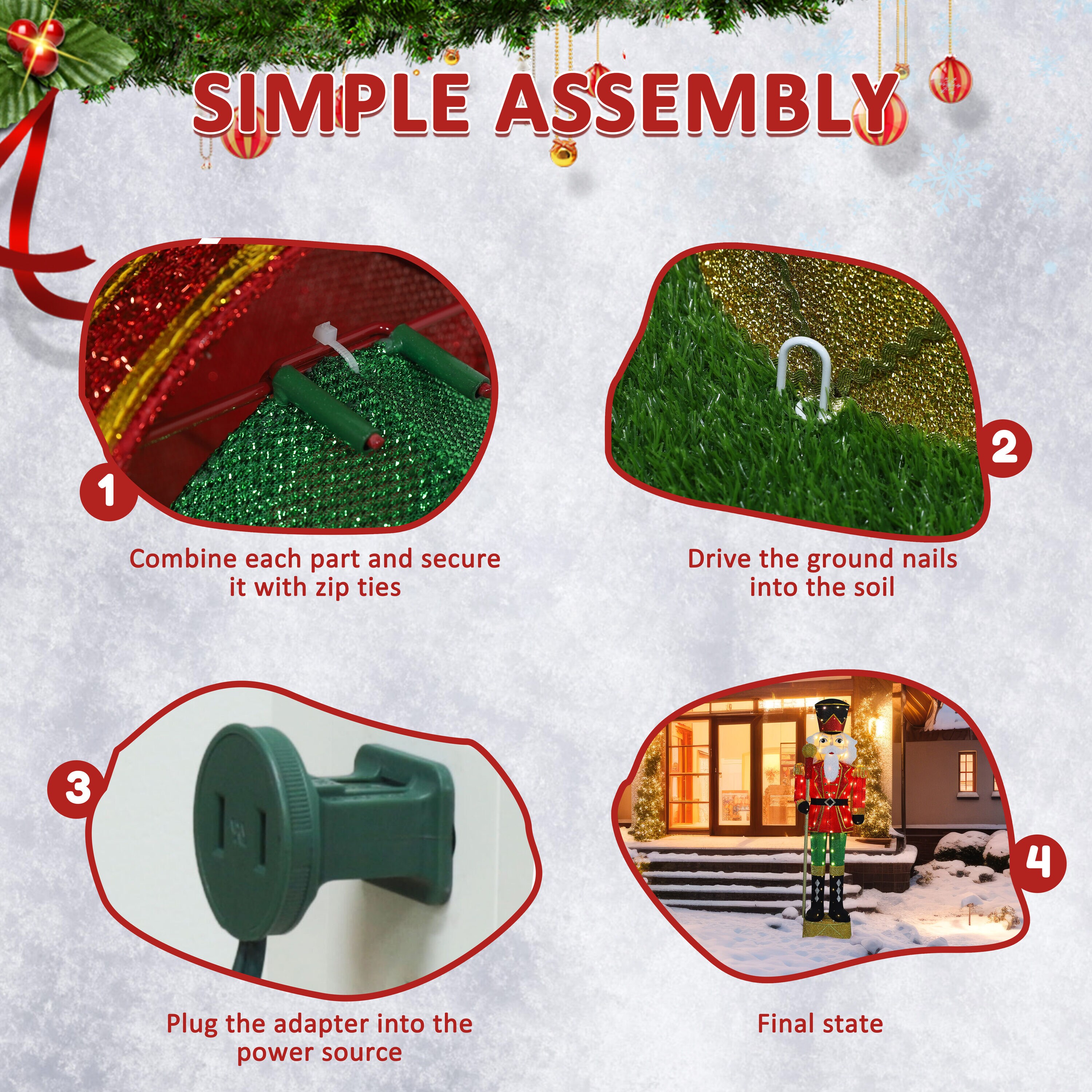 VEIKOUS PG0403-E7 Outdoor-Christmas-Decor - View #7