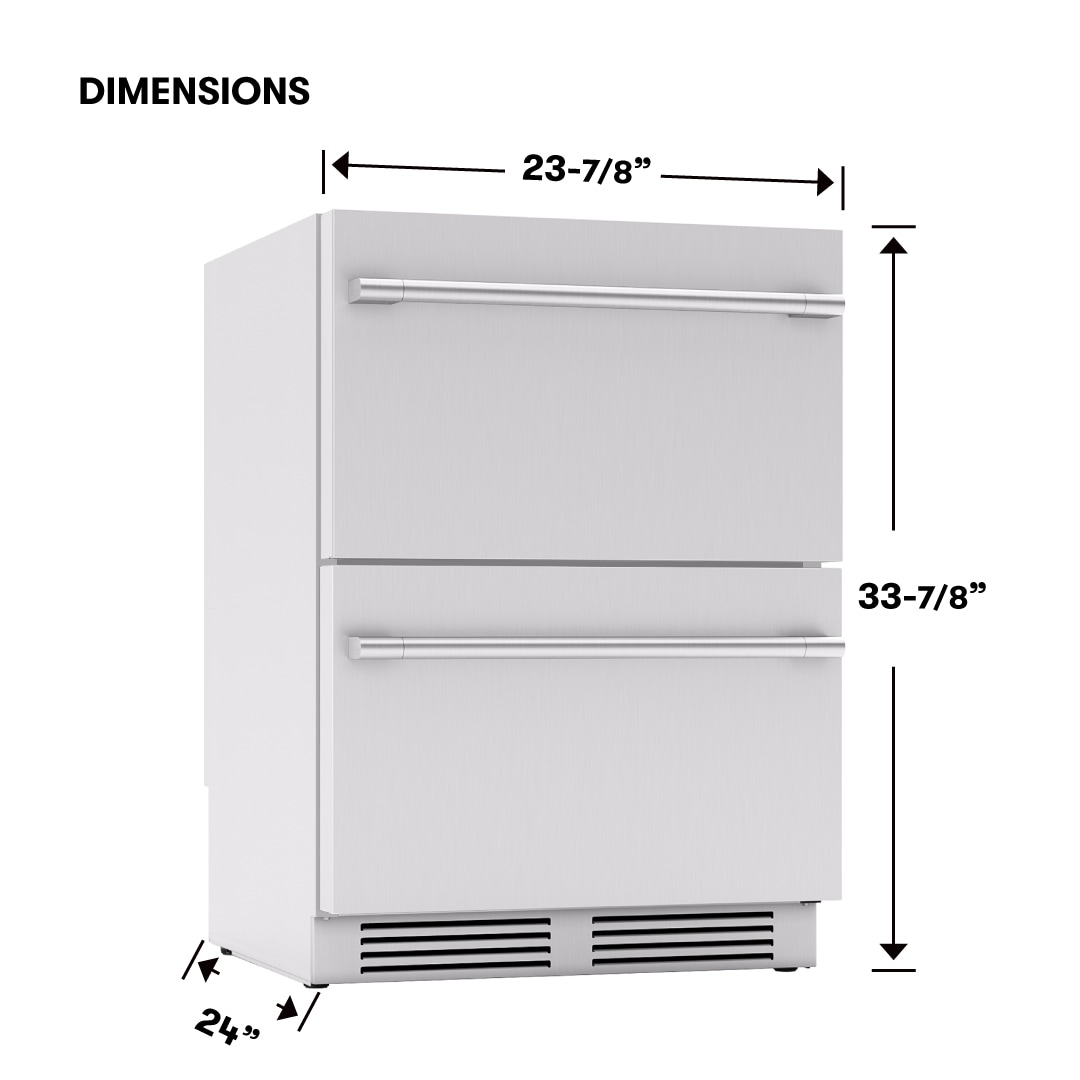 Zephyr PRRD24C2AS-OD Drawer-Refrigerators - View #17