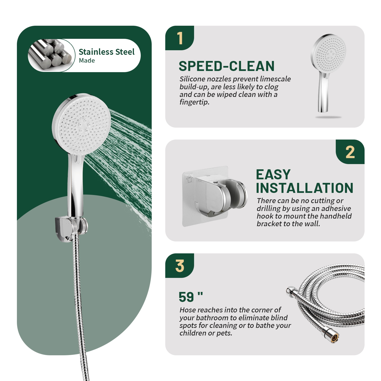Cobbe LSSHK0510C Fixed-Showerhead - View #3