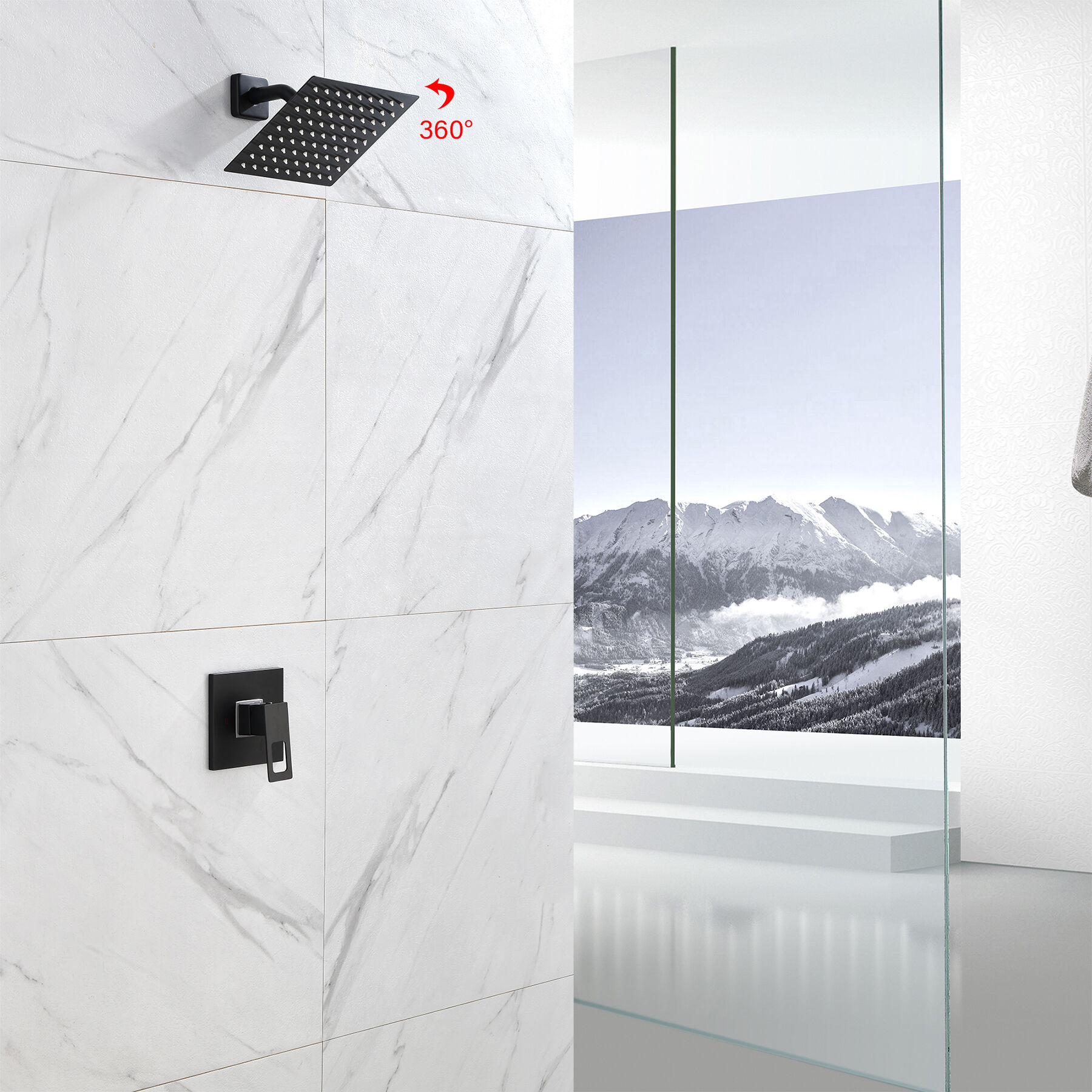WELLFOR GAS0011 Tub-Shower-Faucets - View #2