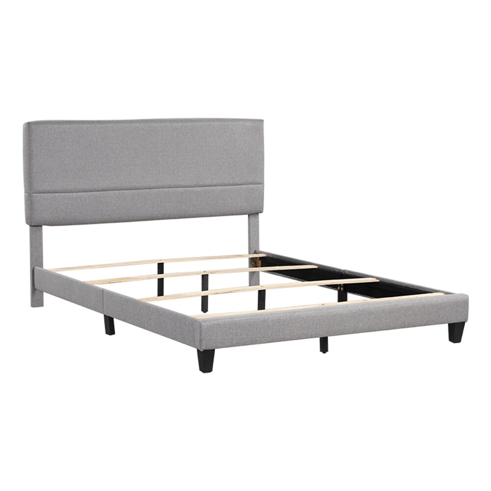 GZMR Gray Full Bed Frame in the Beds department at Lowes.com